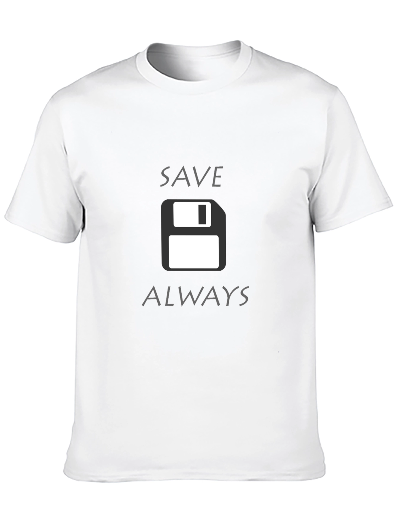 Save Always Floppy Disk Graphic Tee