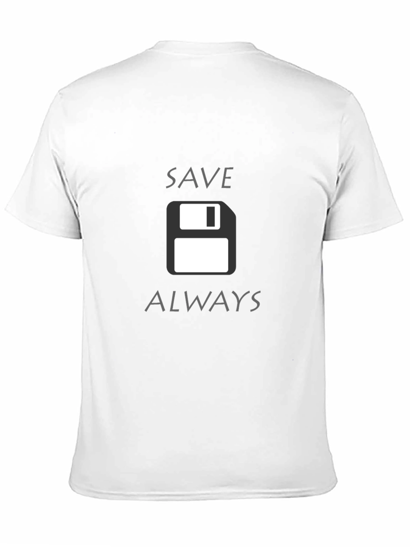 Save Always Floppy Disk Graphic Tee