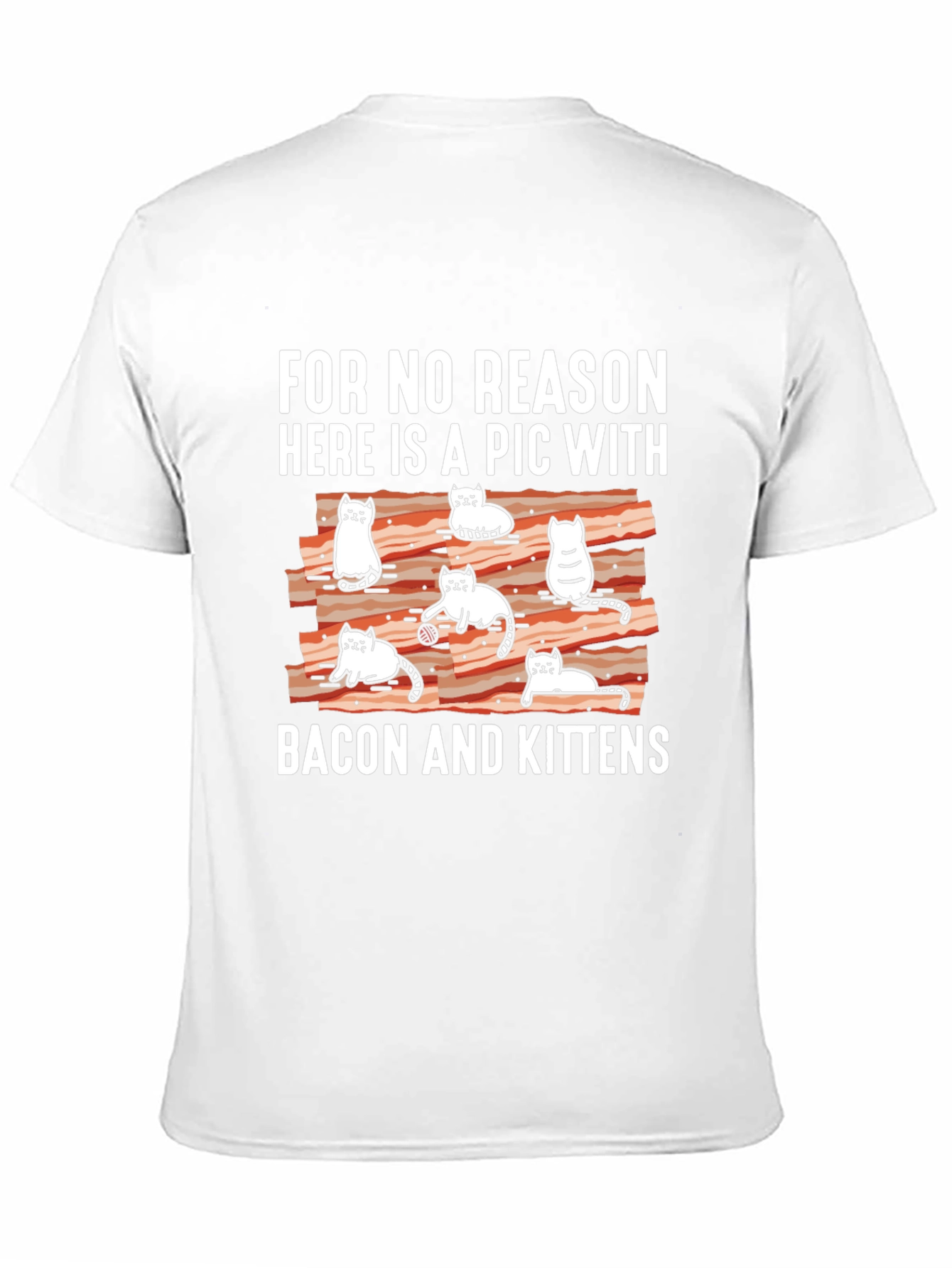 Bacon and Kittens T-Shirt Graphic Tee