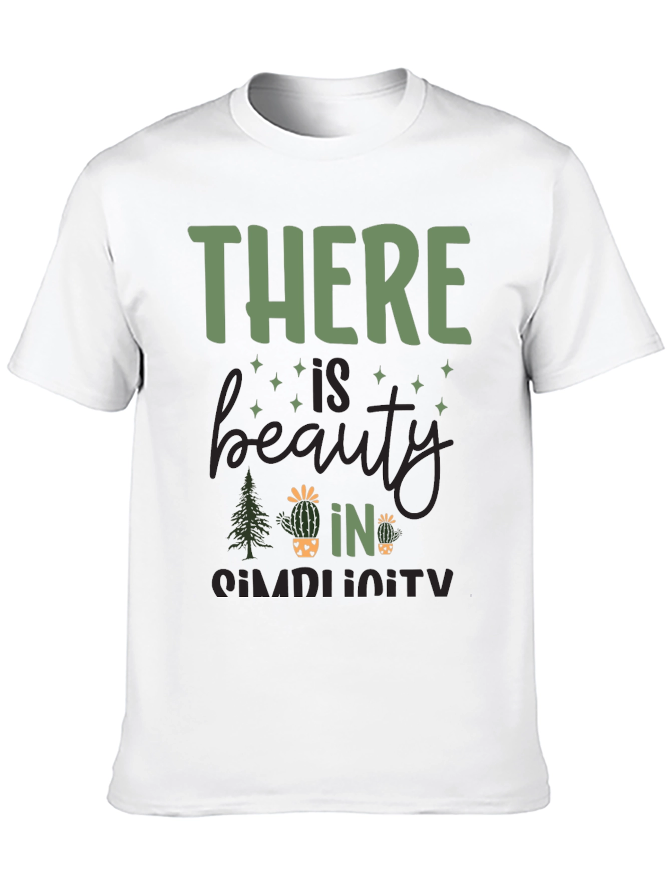 Beauty in Simplicity Graphic T-Shirt