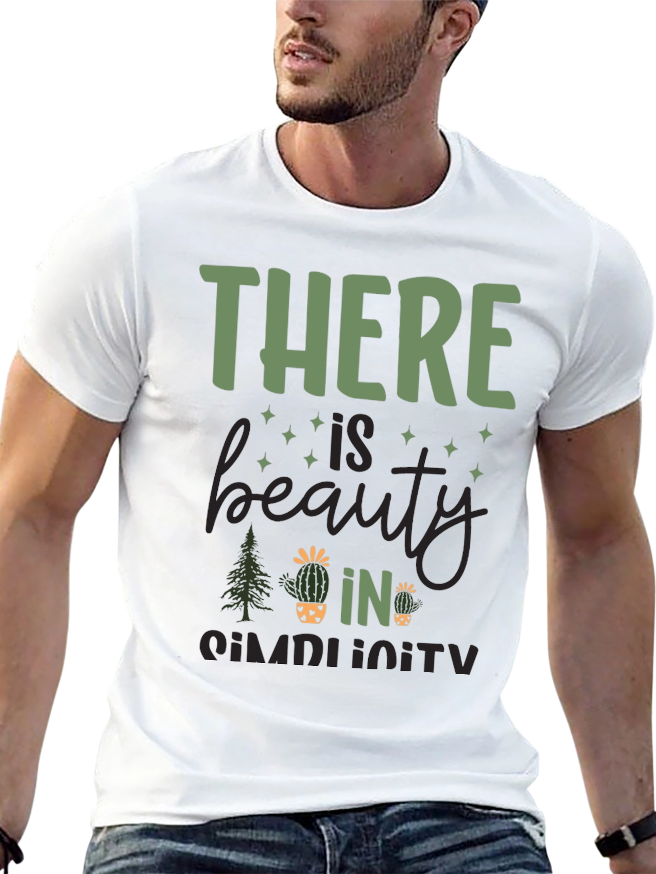 Beauty in Simplicity Graphic T-Shirt