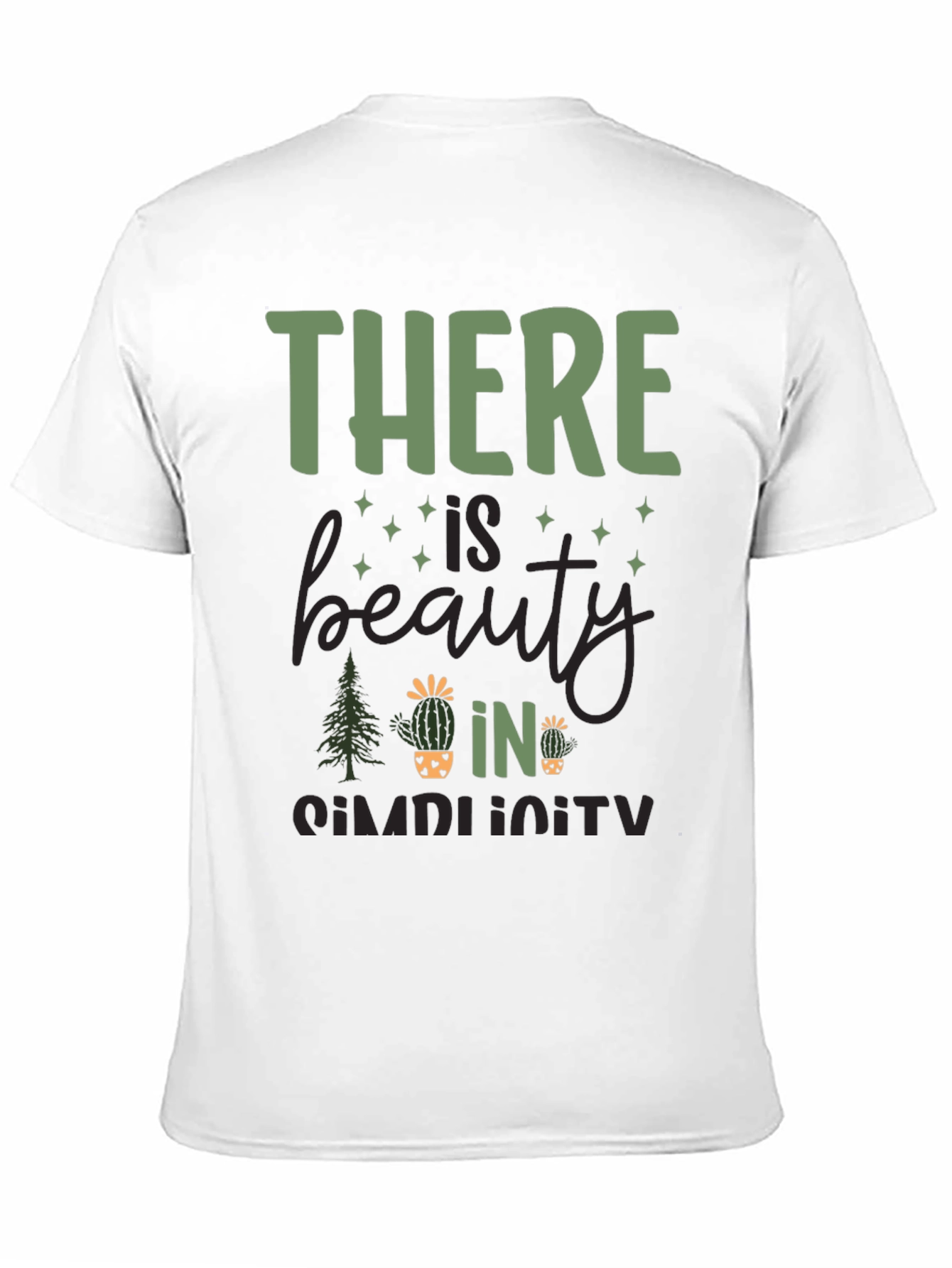 Beauty in Simplicity Graphic T-Shirt