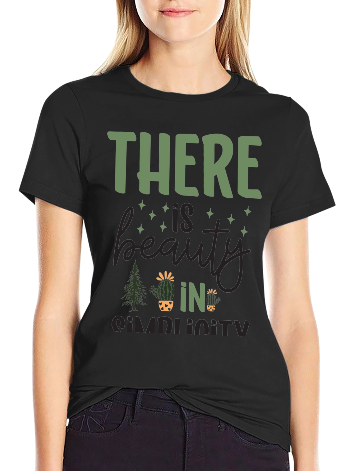 Beauty in Simplicity Graphic T-Shirt