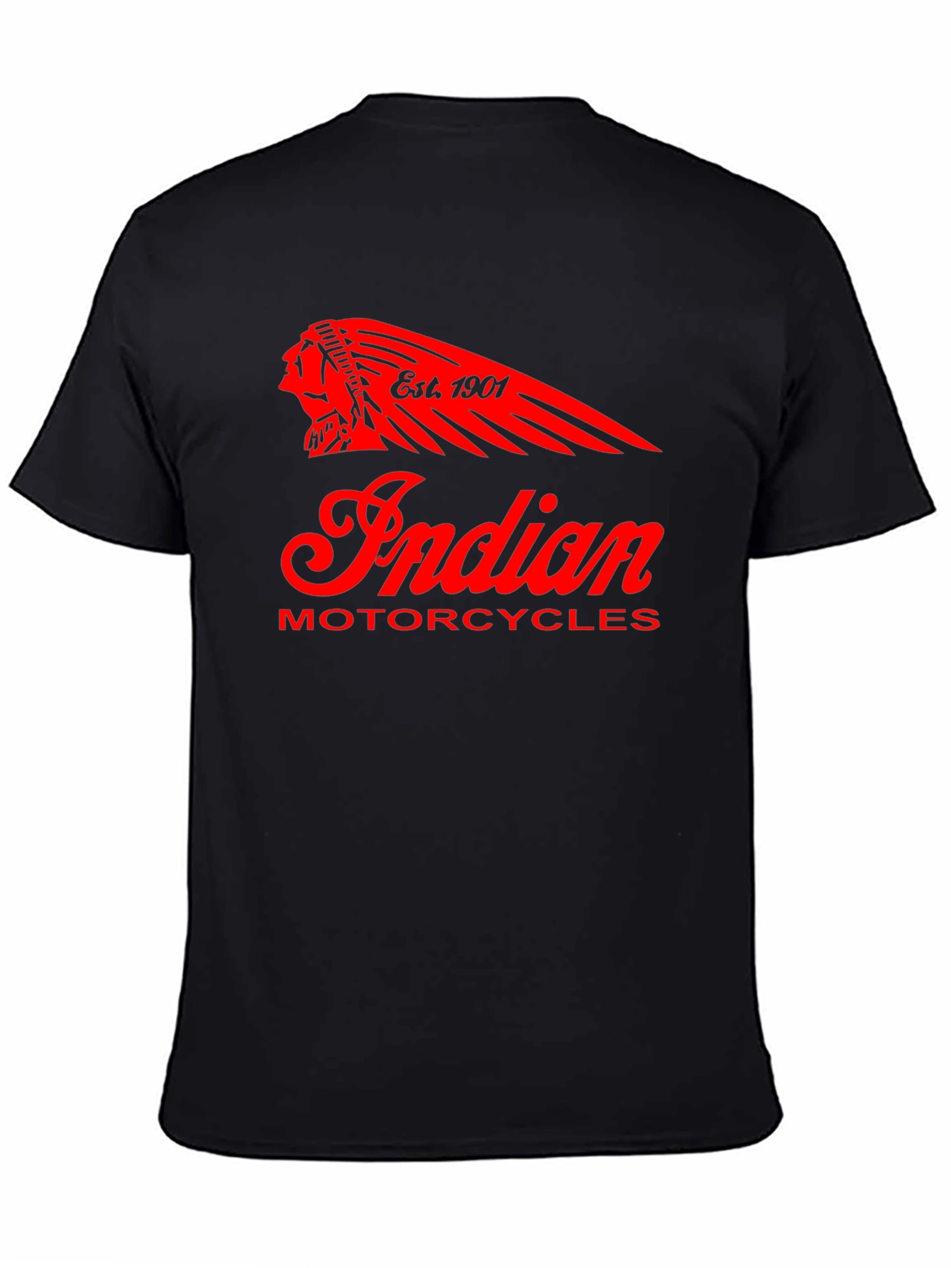 Indian Motorcycles Black Graphic Tee