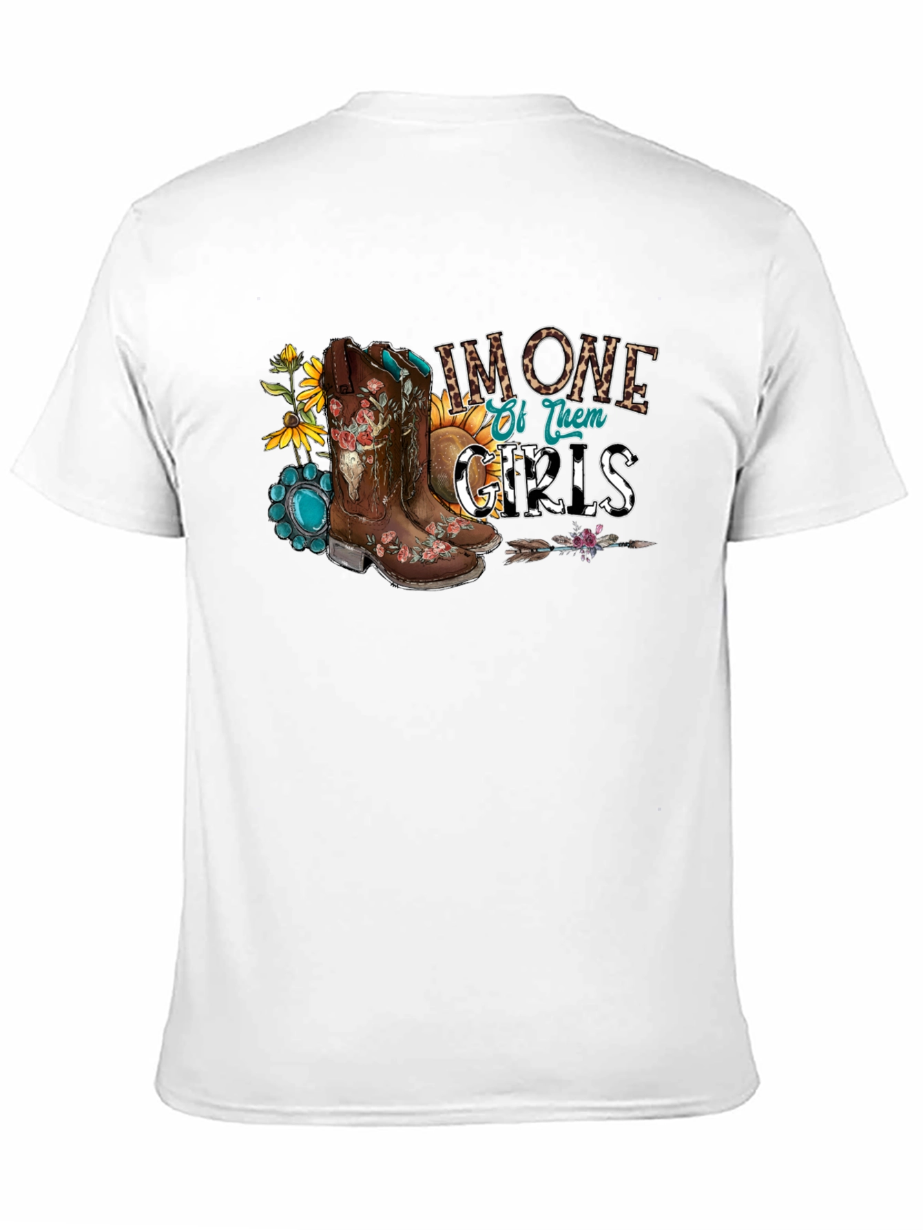 Country Girl Boots Graphic T-Shirt