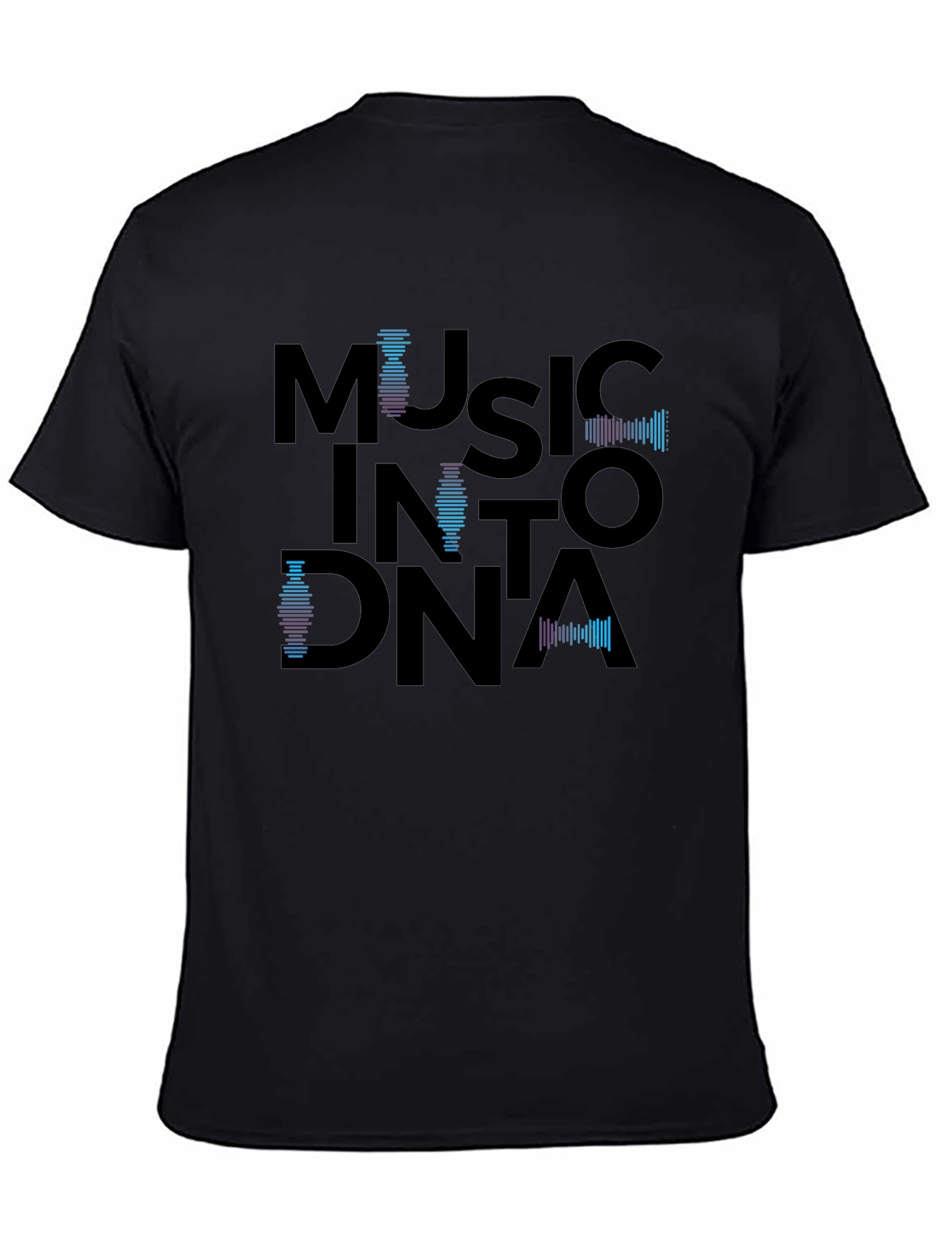 Music Into DNA Graphic T-Shirt