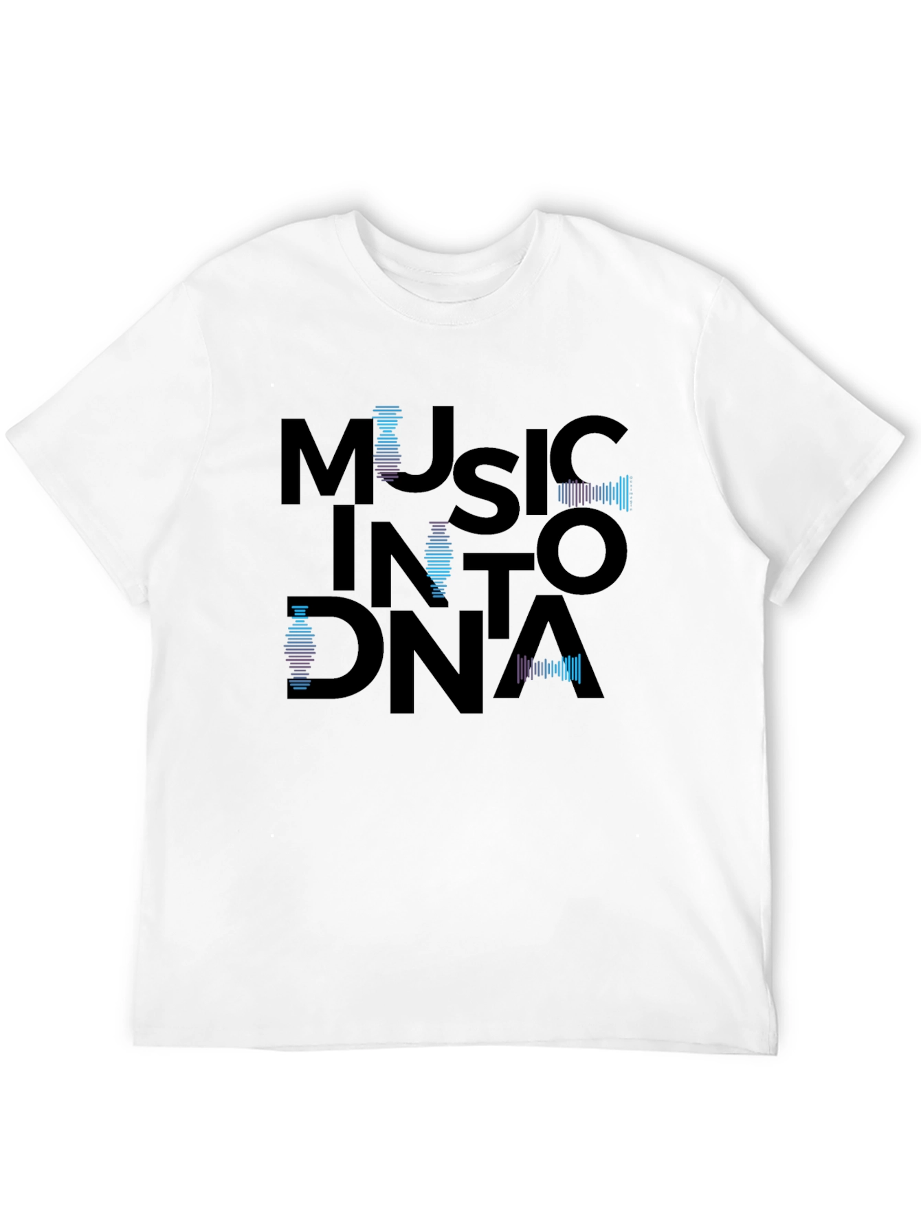 Music Into DNA Graphic T-Shirt
