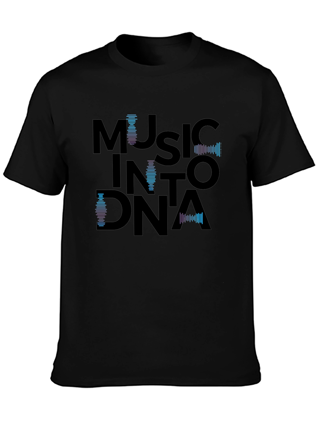 Music Into DNA Graphic T-Shirt