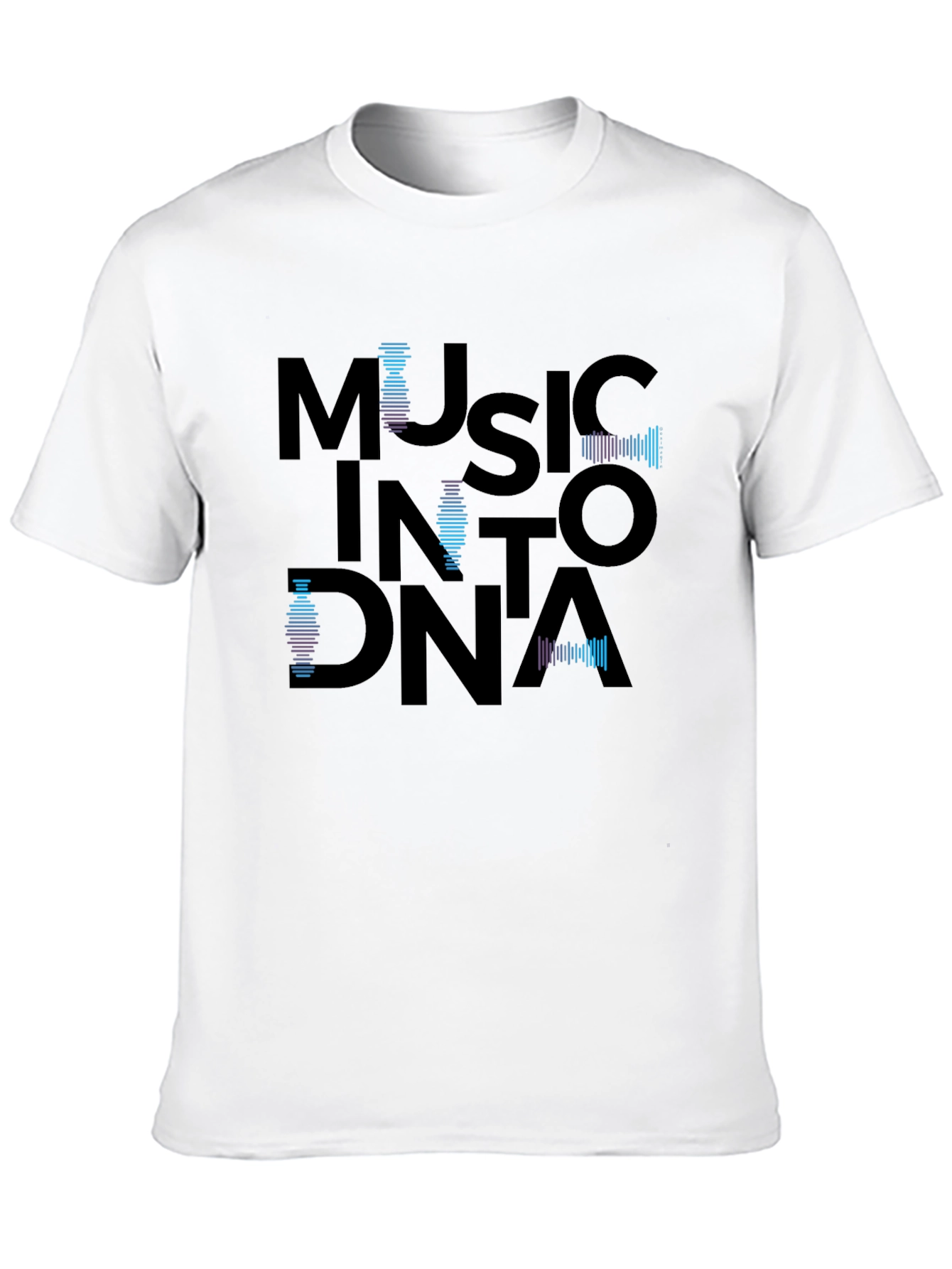 Music Into DNA Graphic T-Shirt