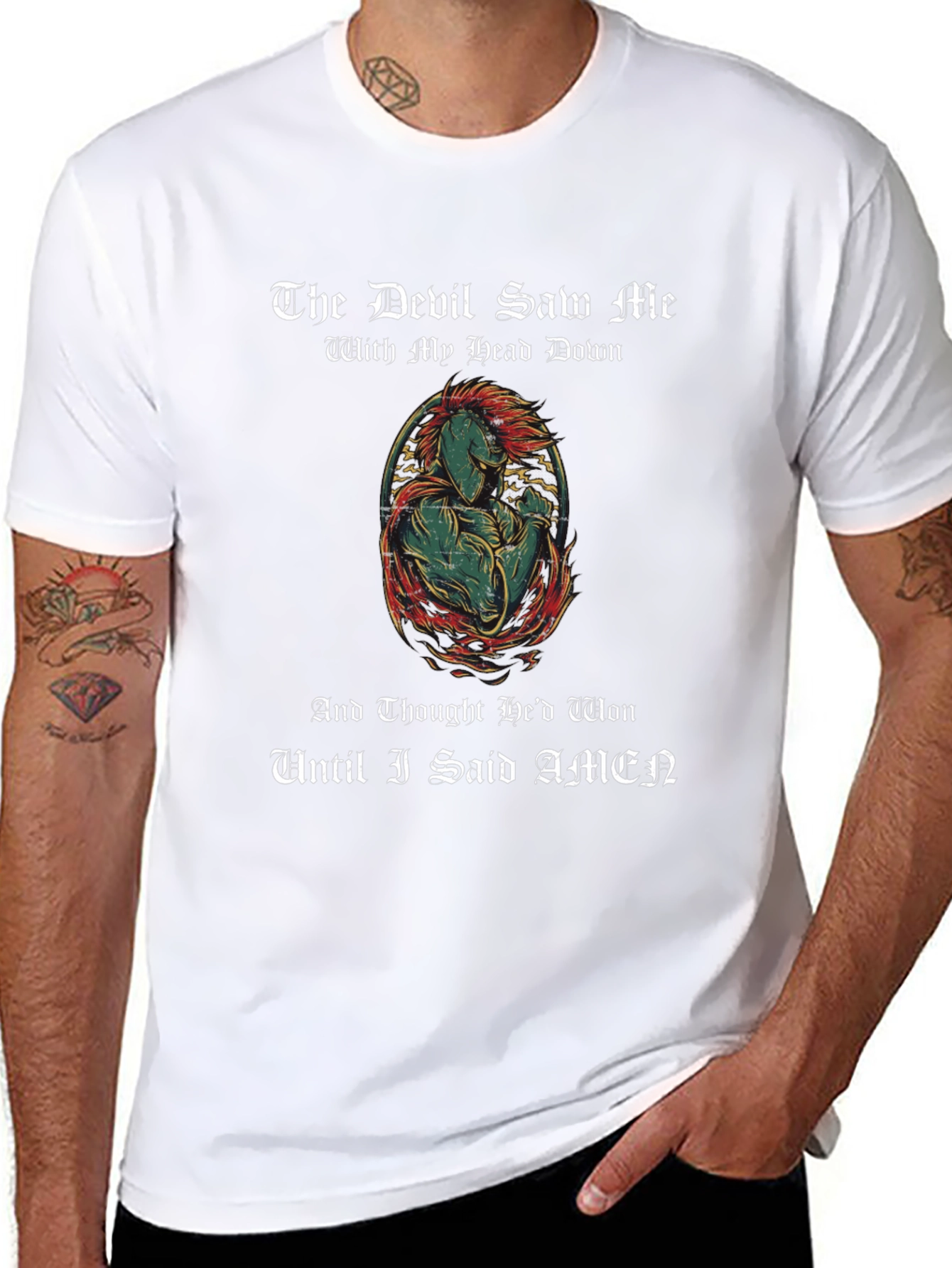 The Devil Saw Me T-Shirt