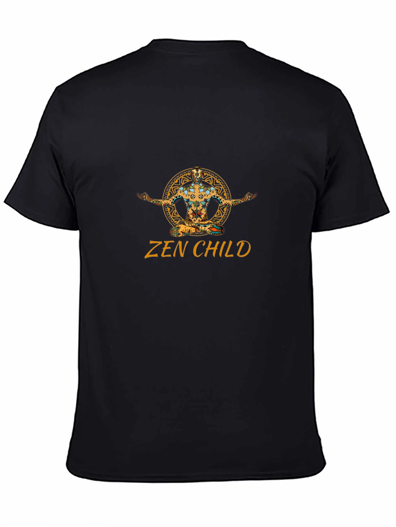 Zen Child Graphic Black Tee