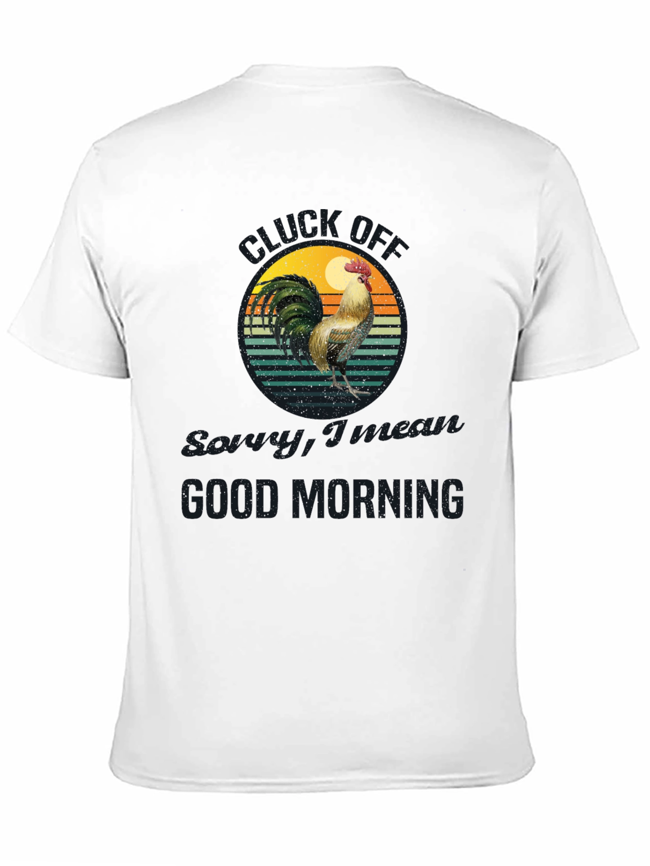 Funny Rooster Graphic T-Shirt
