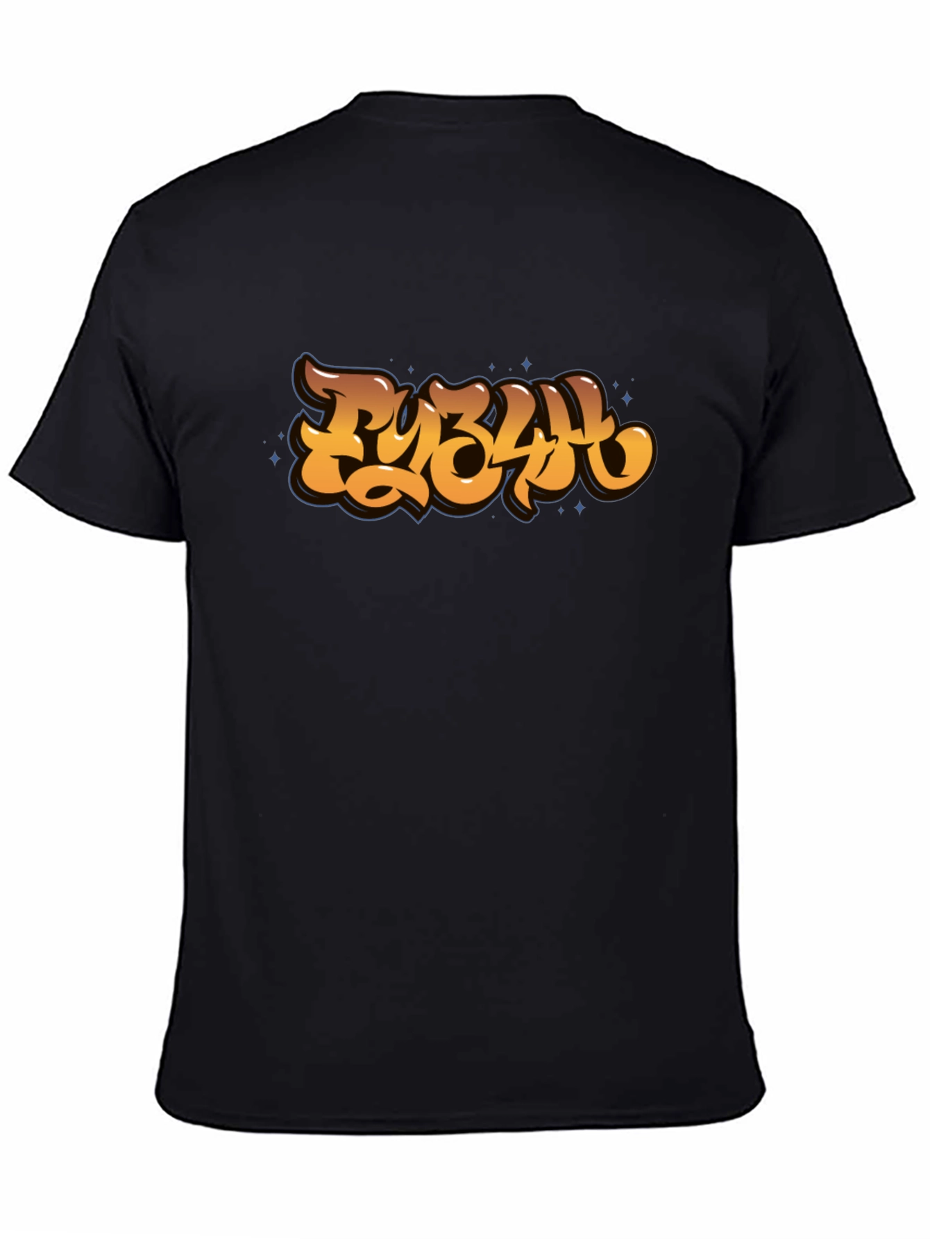 Cool Graphic Tee - Retro Graffiti Style