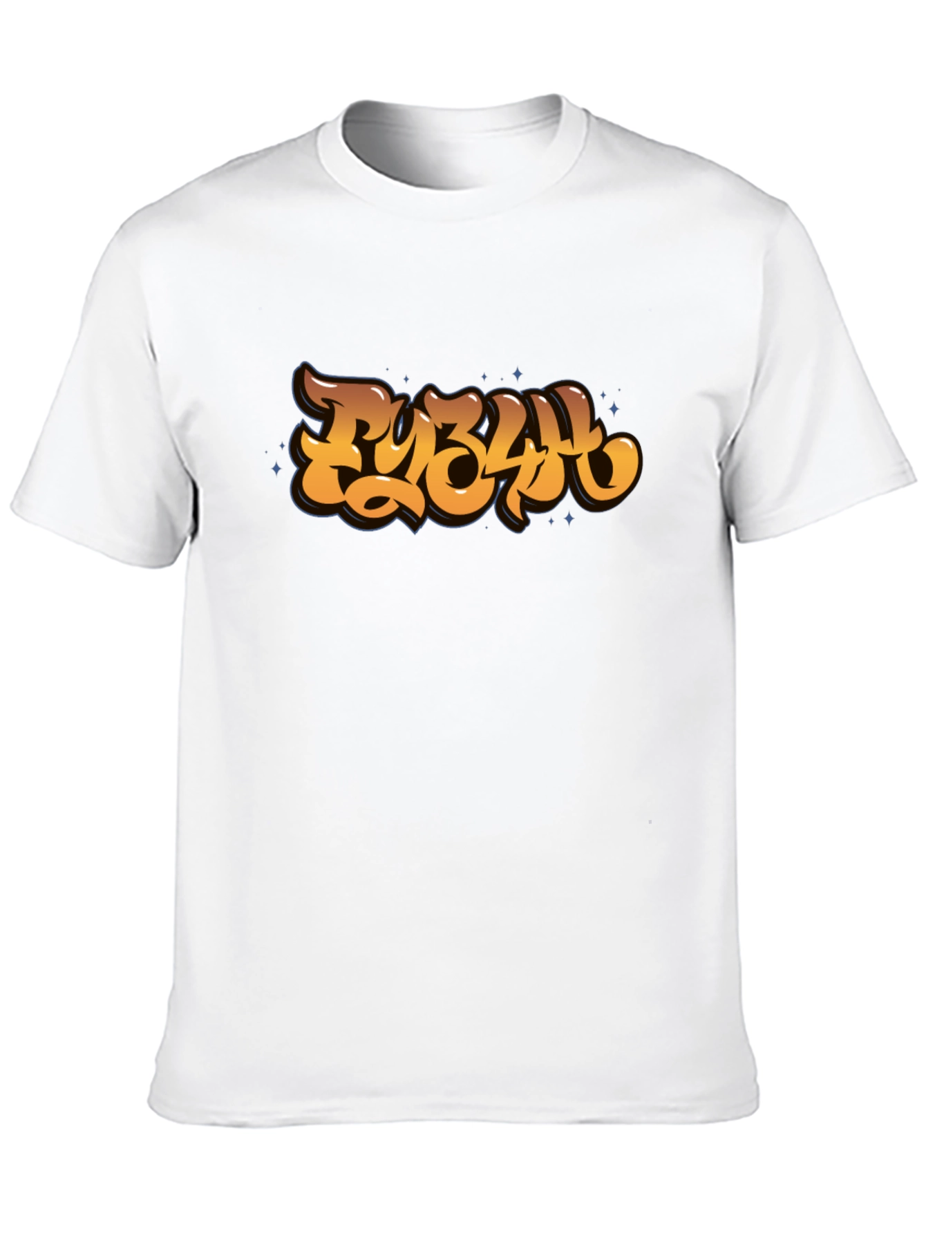 Cool Graphic Tee - Retro Graffiti Style