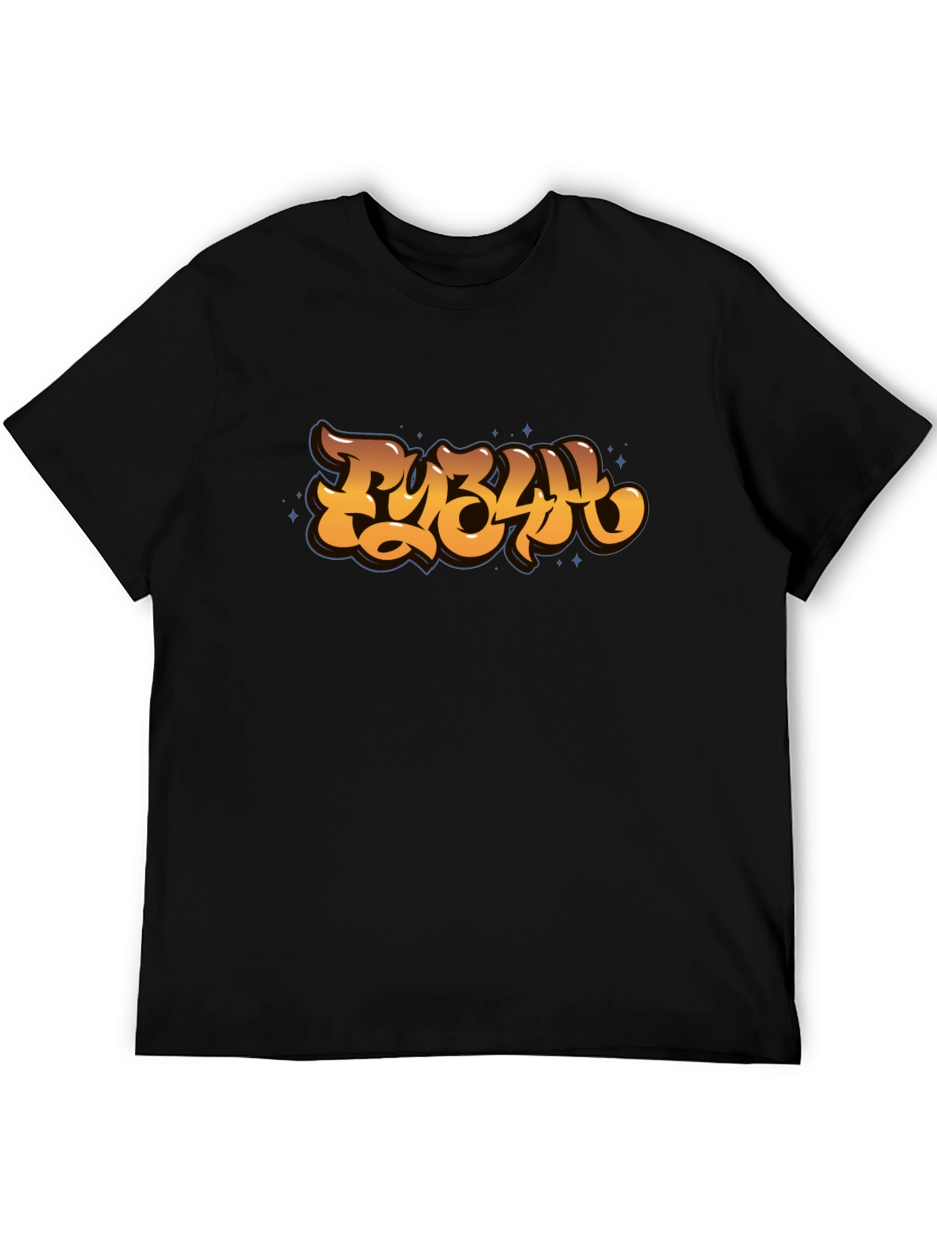 Cool Graphic Tee - Retro Graffiti Style