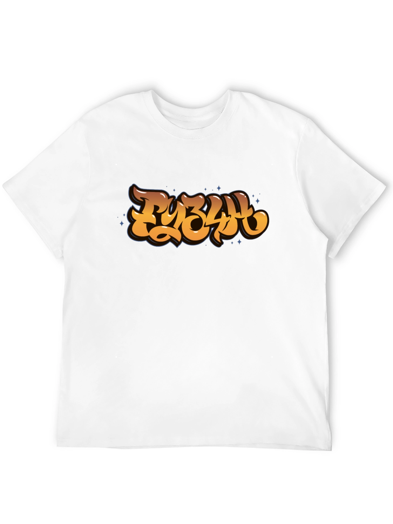 Cool Graphic Tee - Retro Graffiti Style