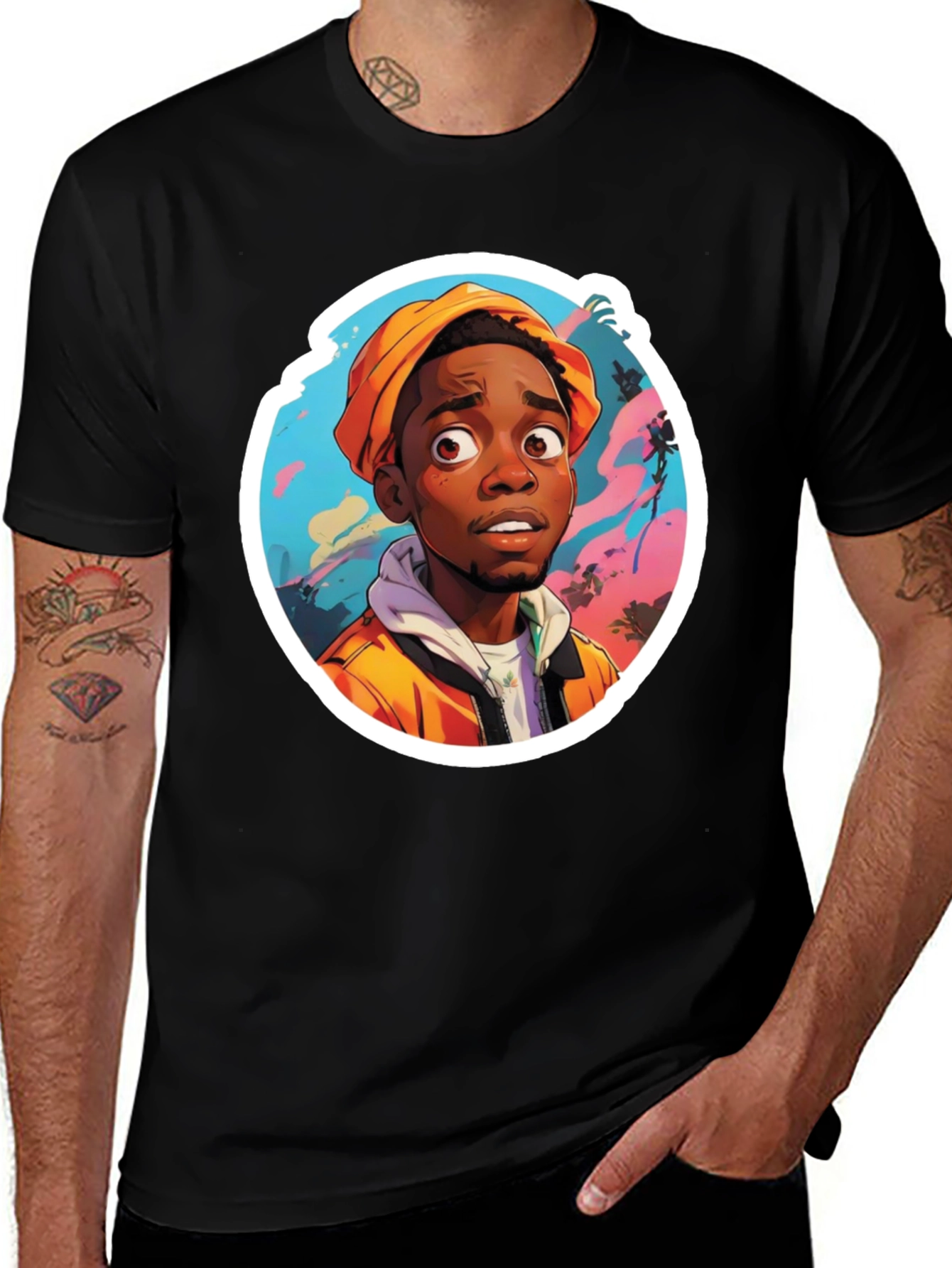 Cartoon Portrait Tee