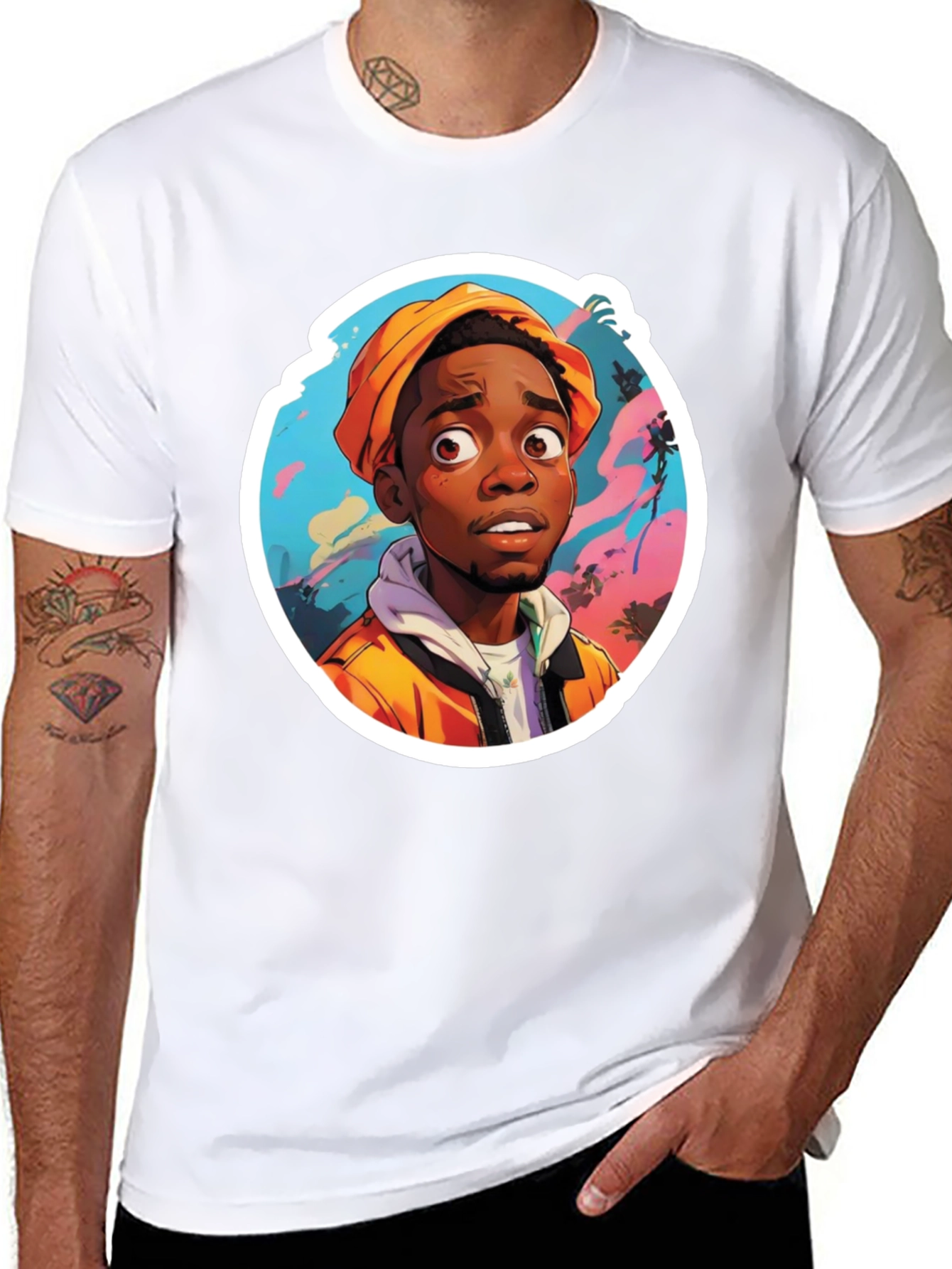 Cartoon Portrait Tee