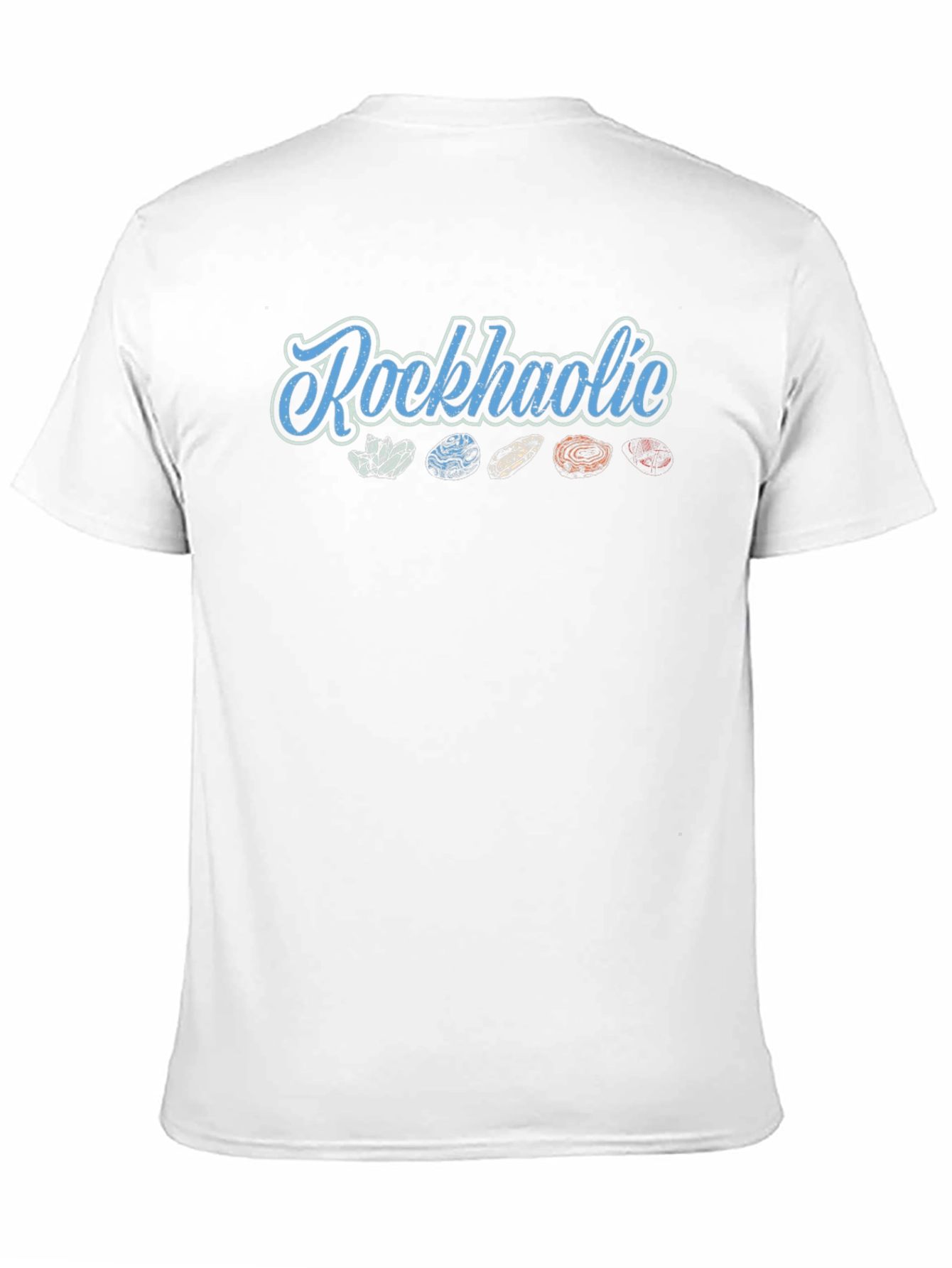 Rockaholic Graphic Tee - Geology & Music Lover T-Shirt