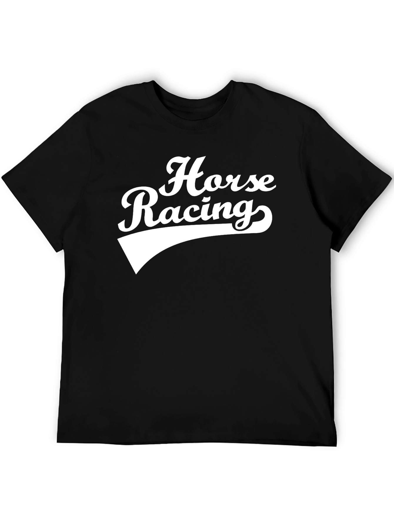 Horse Racing Graphic T-Shirt - Retro Style