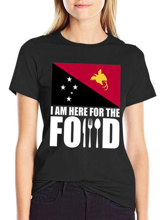 I Am Here For The Food Novelty T-Shirt