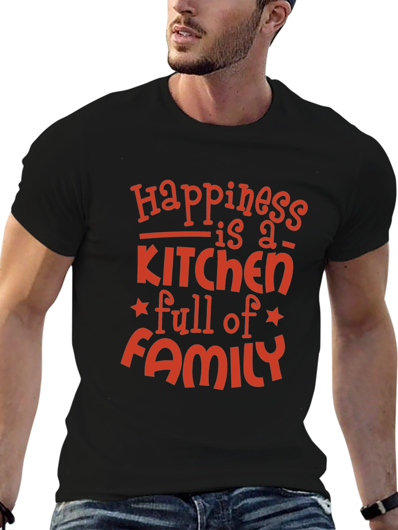 Happiness is a Kitchen Full of Family T-Shirt
