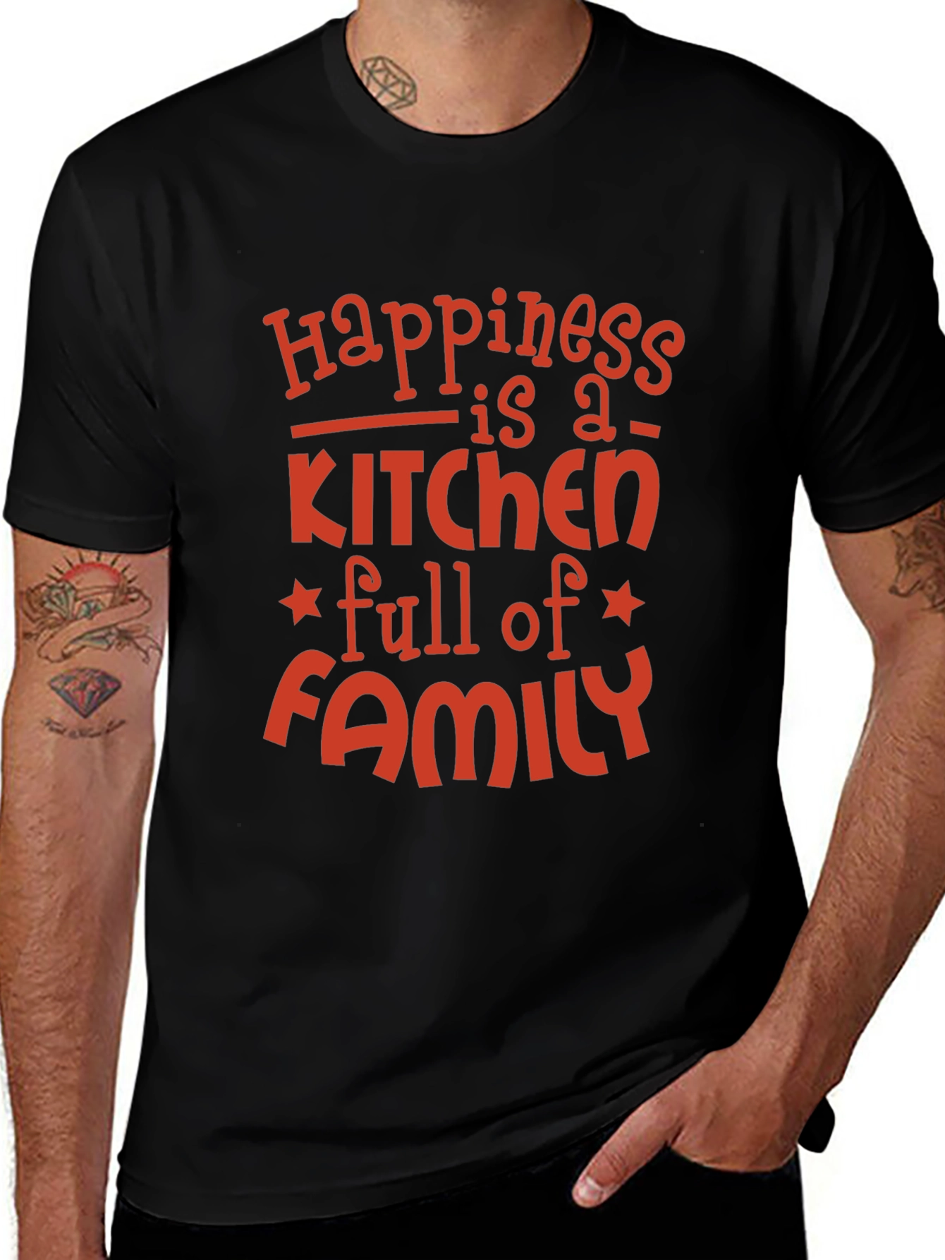 Happiness is a Kitchen Full of Family T-Shirt