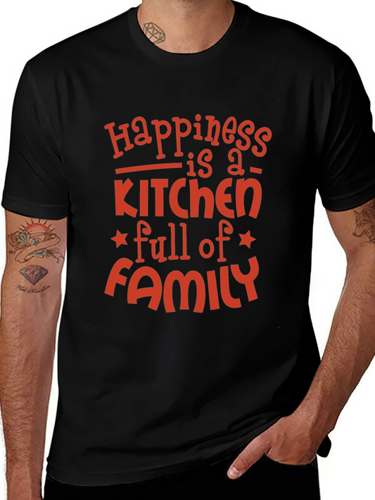 Happiness is a Kitchen Full of Family T-Shirt