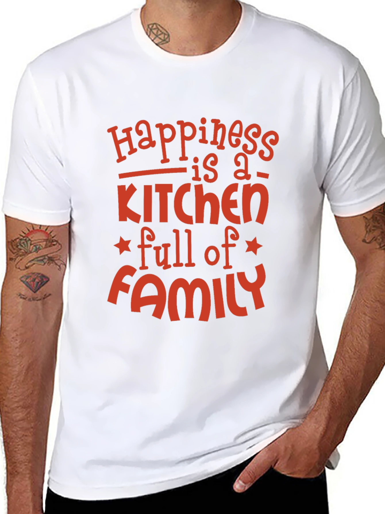 Happiness is a Kitchen Full of Family T-Shirt