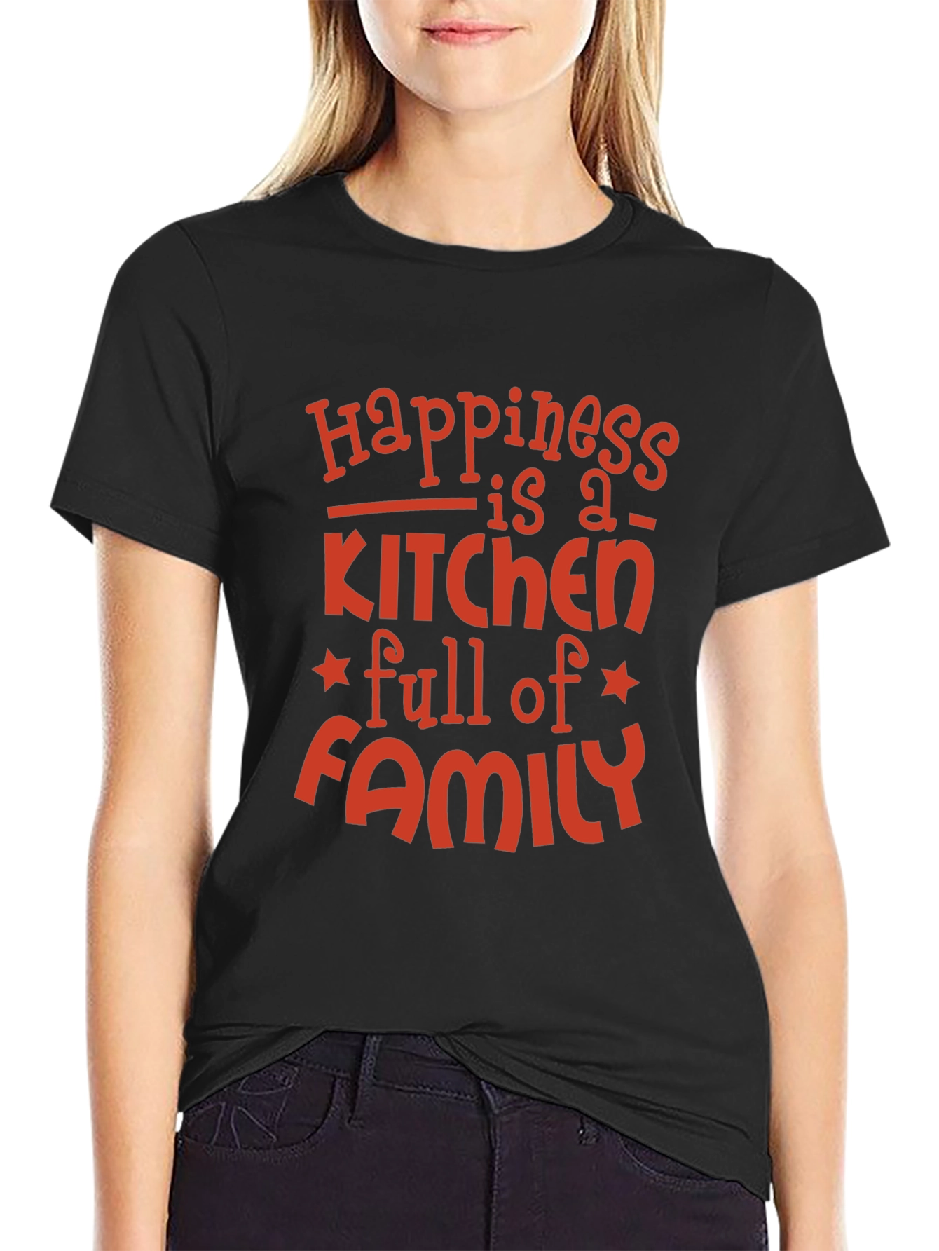 Happiness is a Kitchen Full of Family T-Shirt