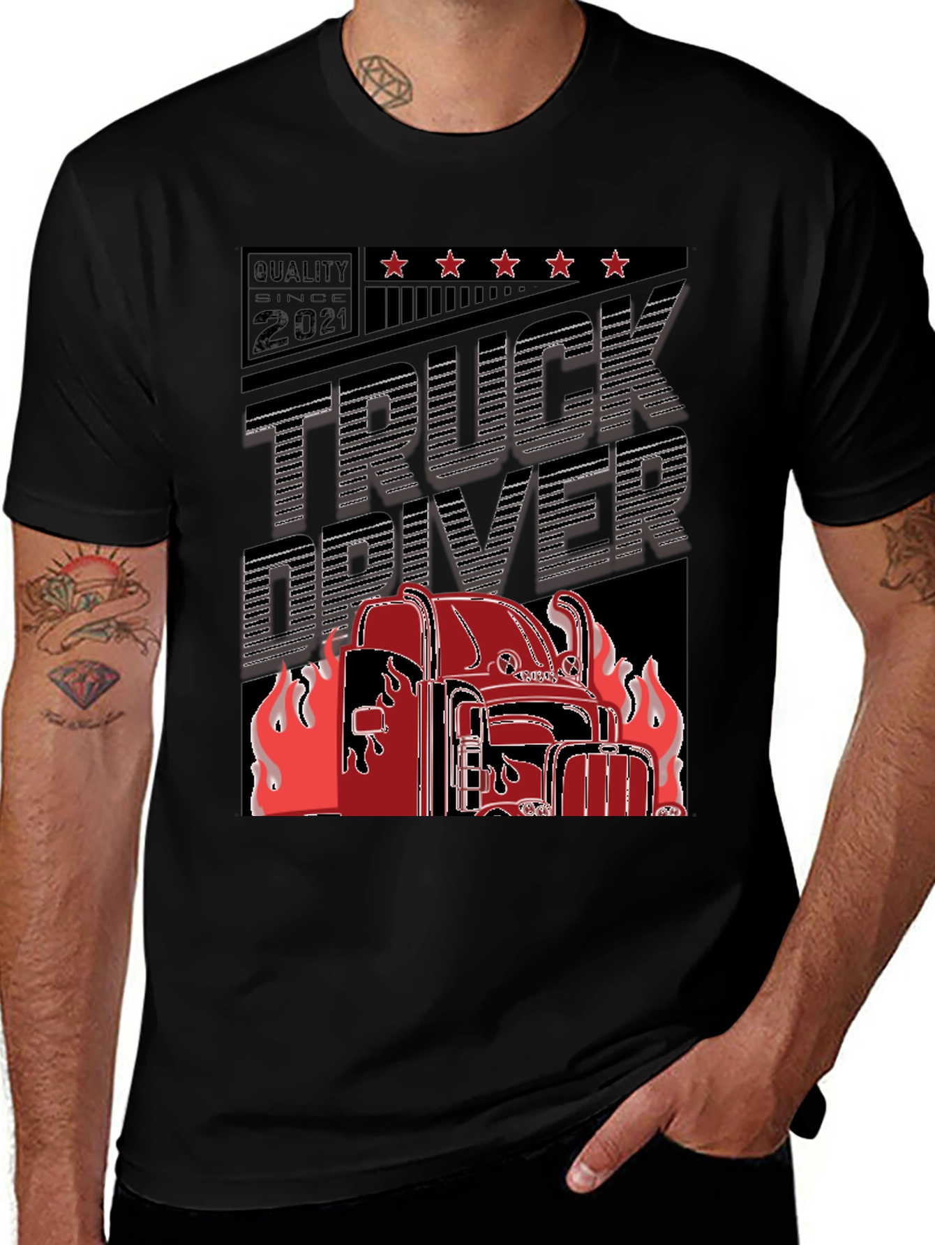 Truck Driver T-Shirt - Quality Since 2021