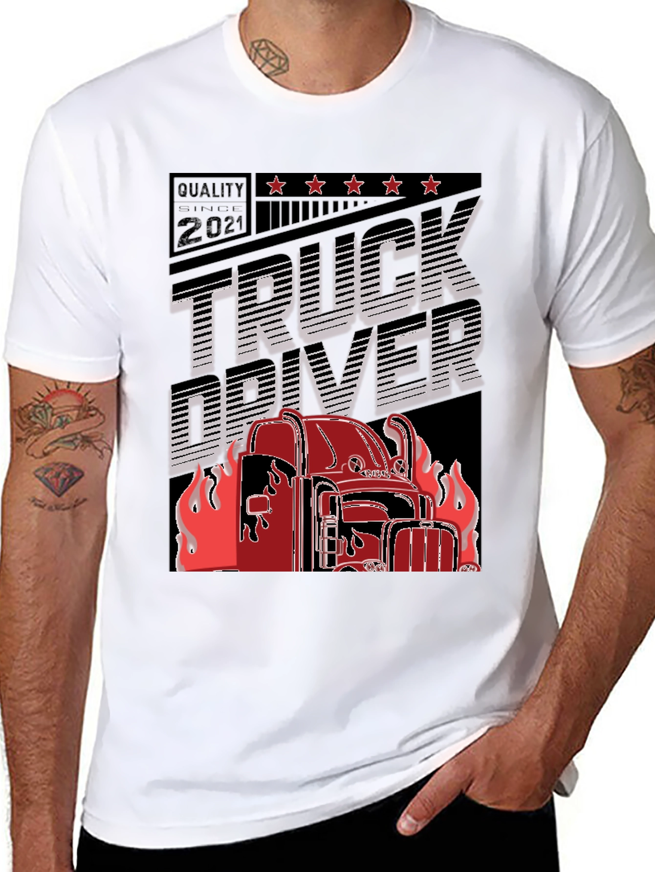 Truck Driver T-Shirt - Quality Since 2021