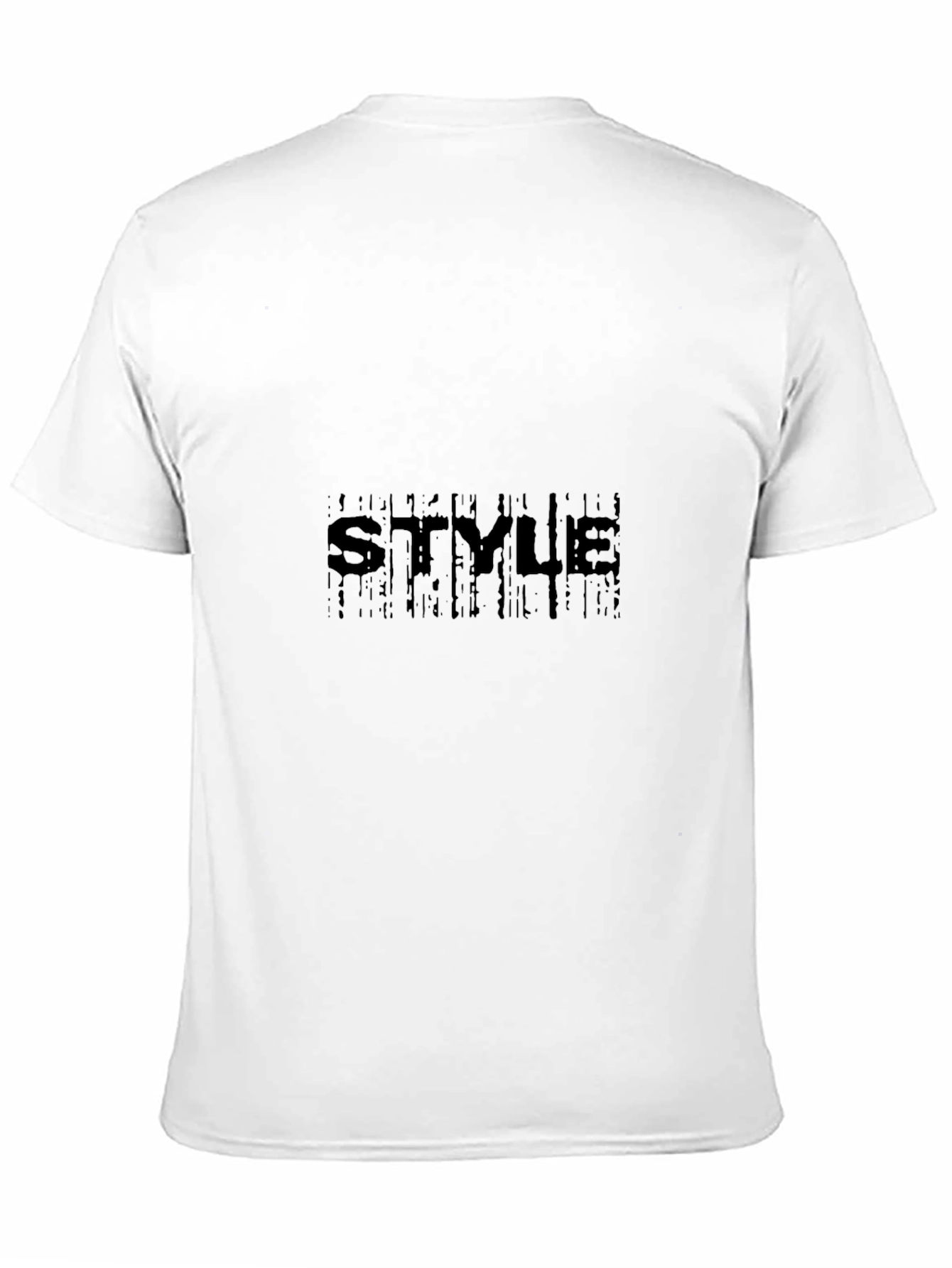 Stylish Black STYLE Graphic T-Shirt