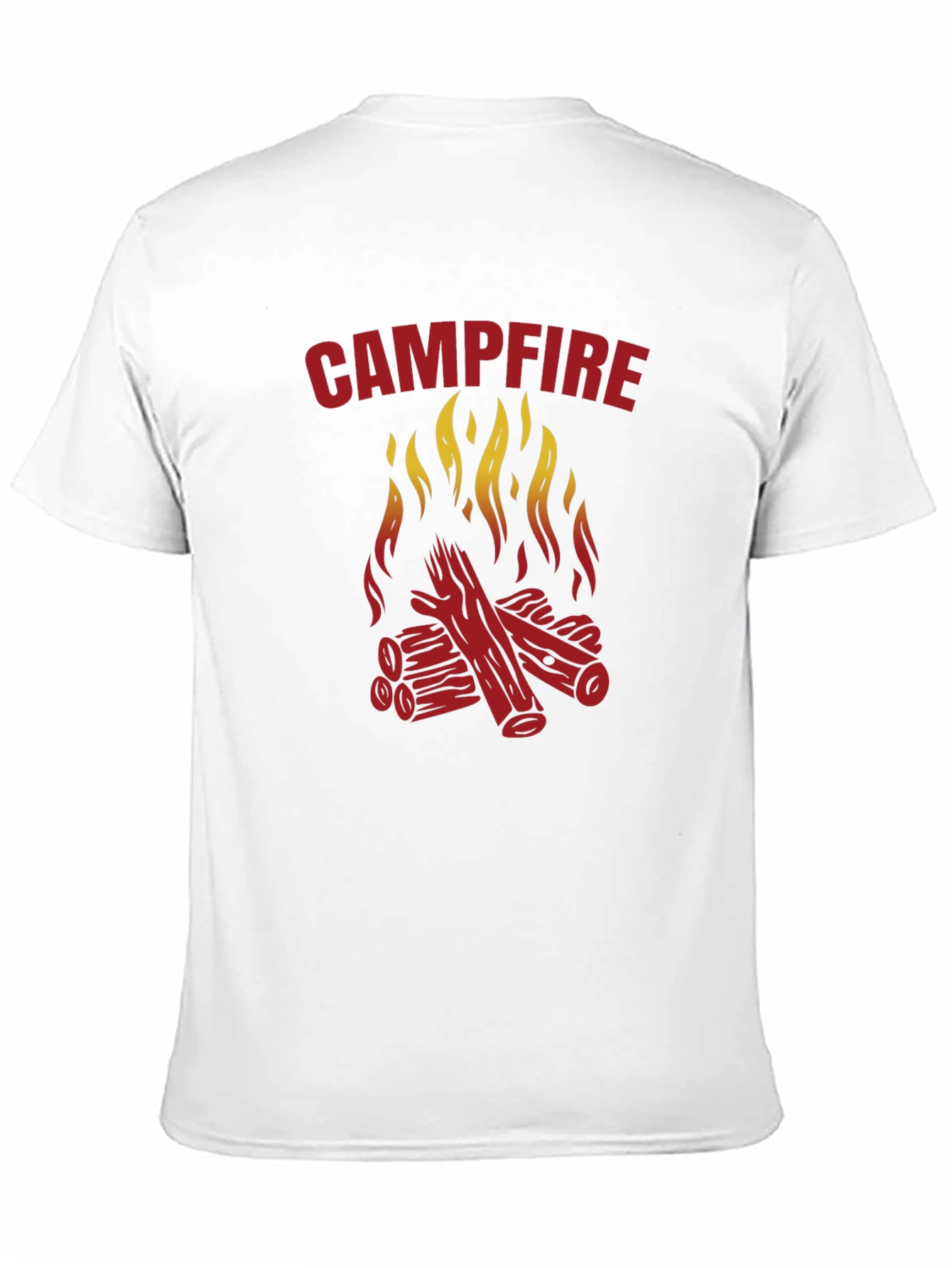 Campfire Graphic Tee - Outdoor Adventure Shirt