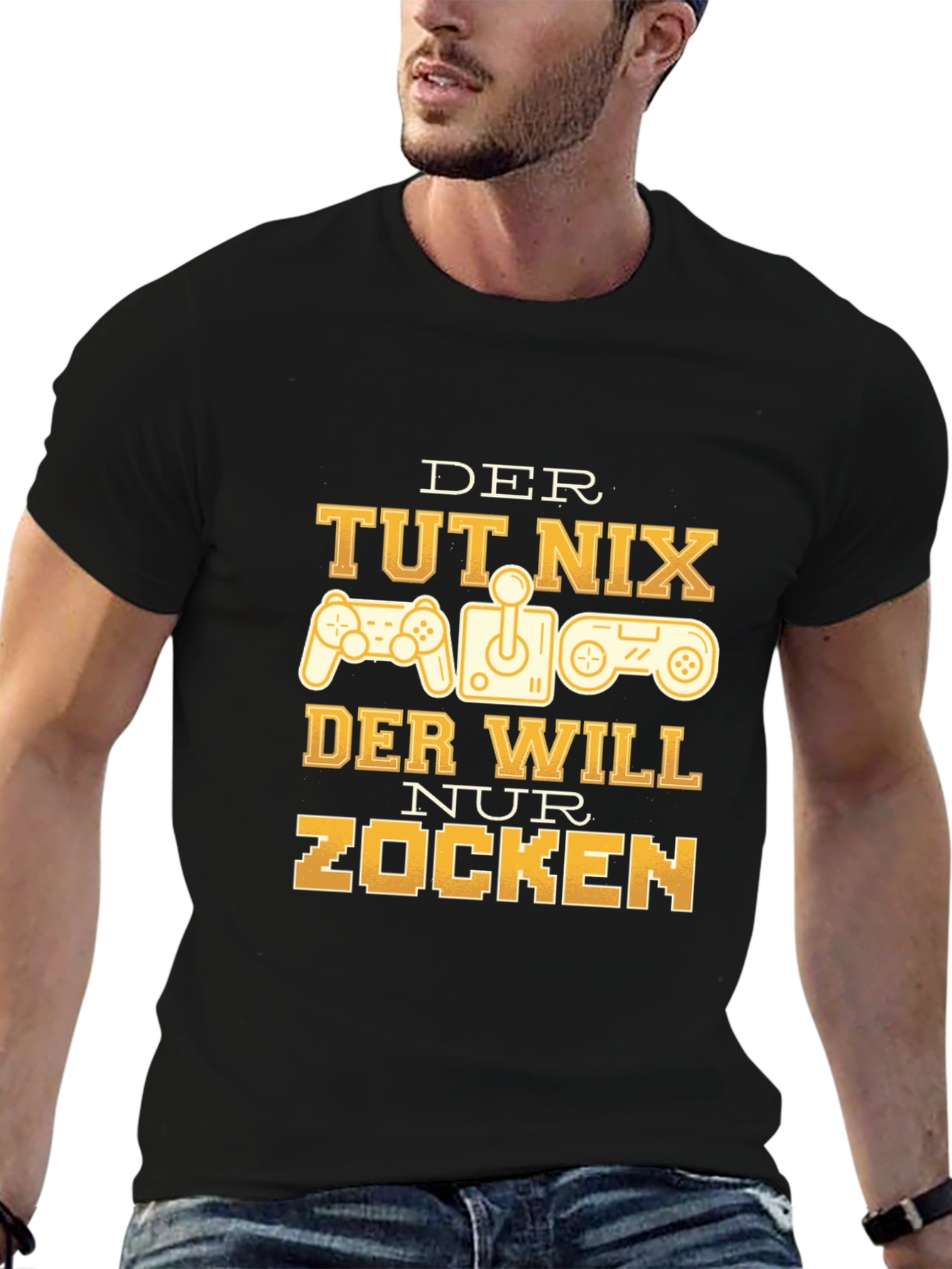 Gamer T-Shirt - Der Will Nur Zocken Graphic Tee