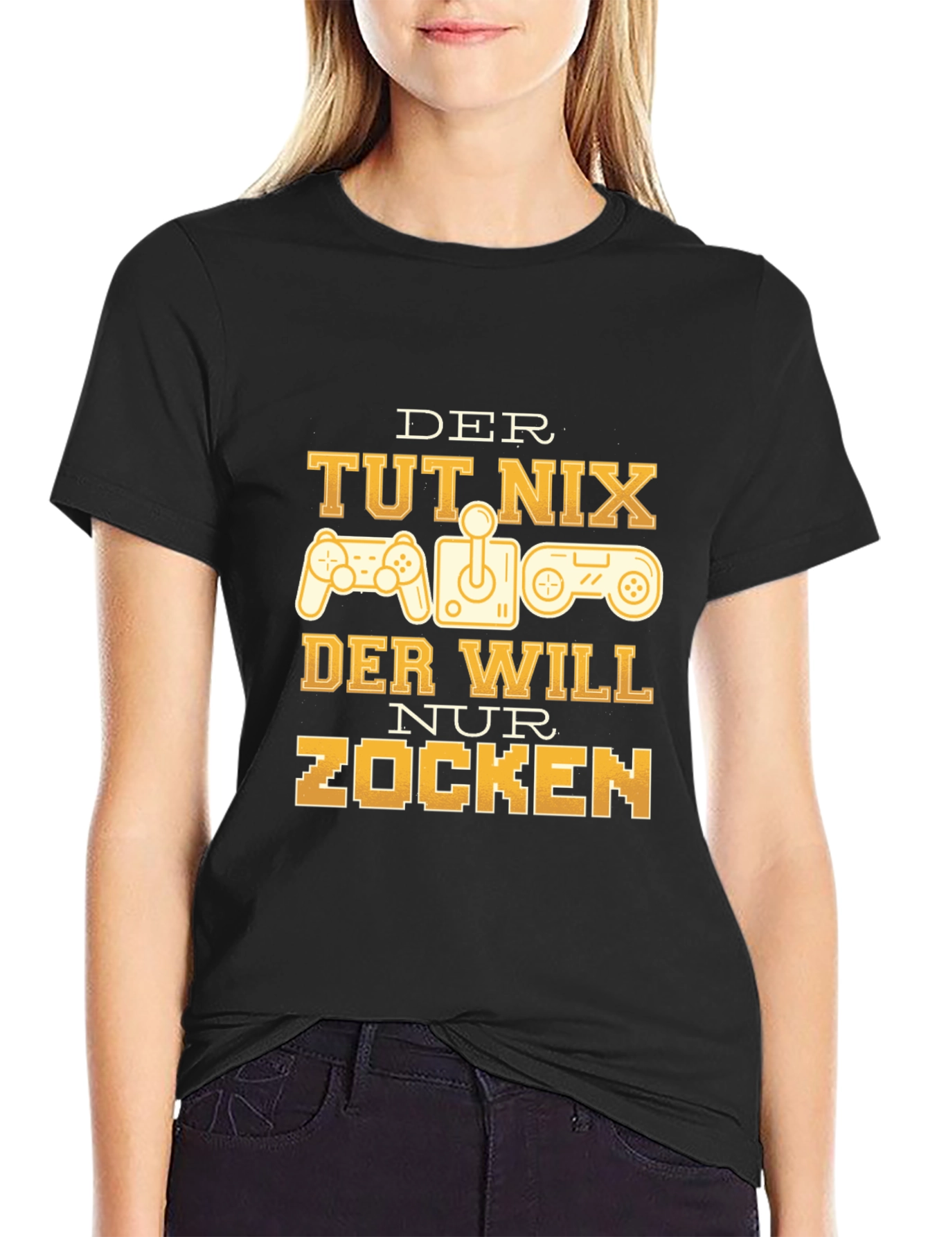 Gamer T-Shirt - Der Will Nur Zocken Graphic Tee