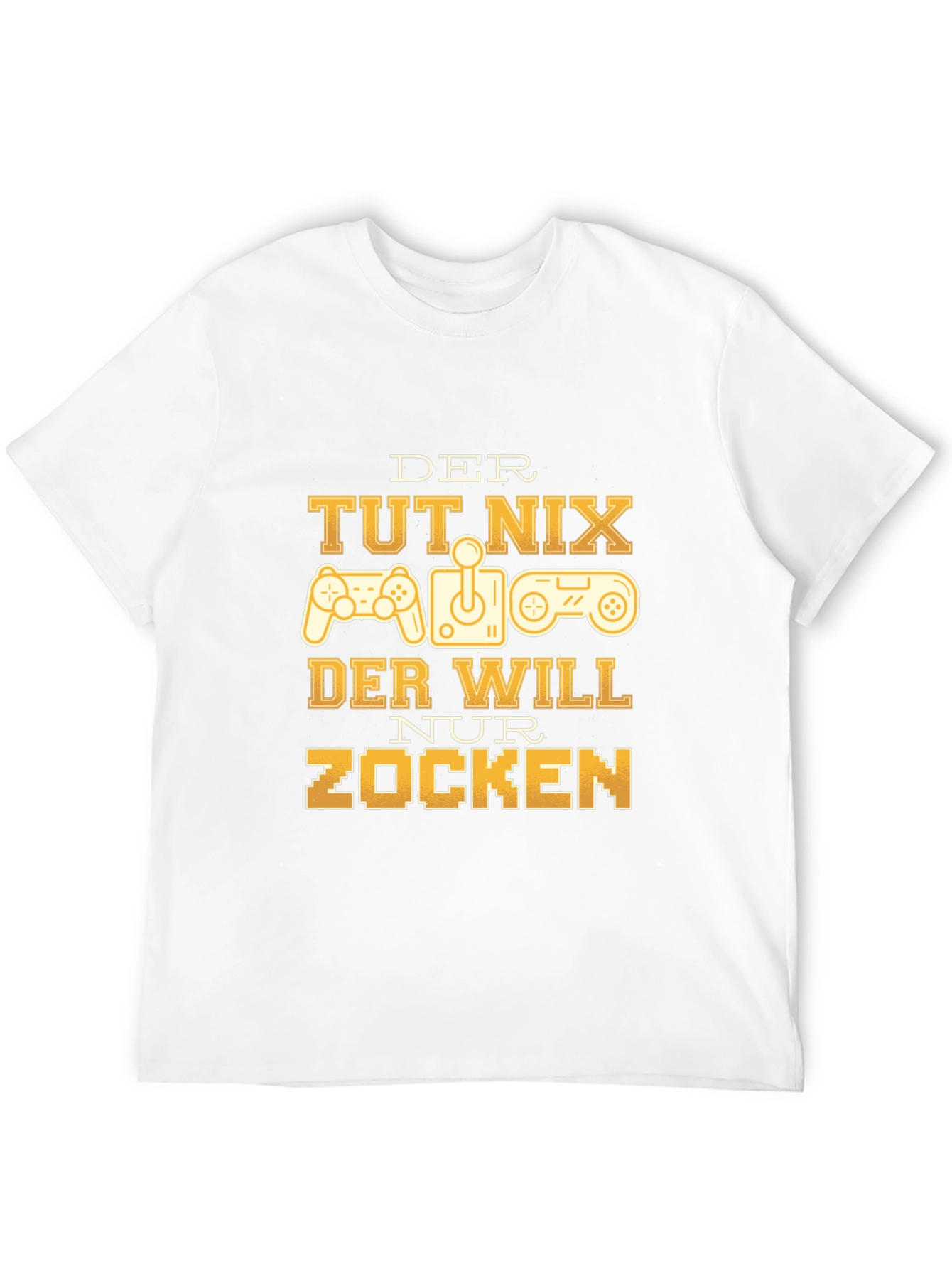 Gamer T-Shirt - Der Will Nur Zocken Graphic Tee
