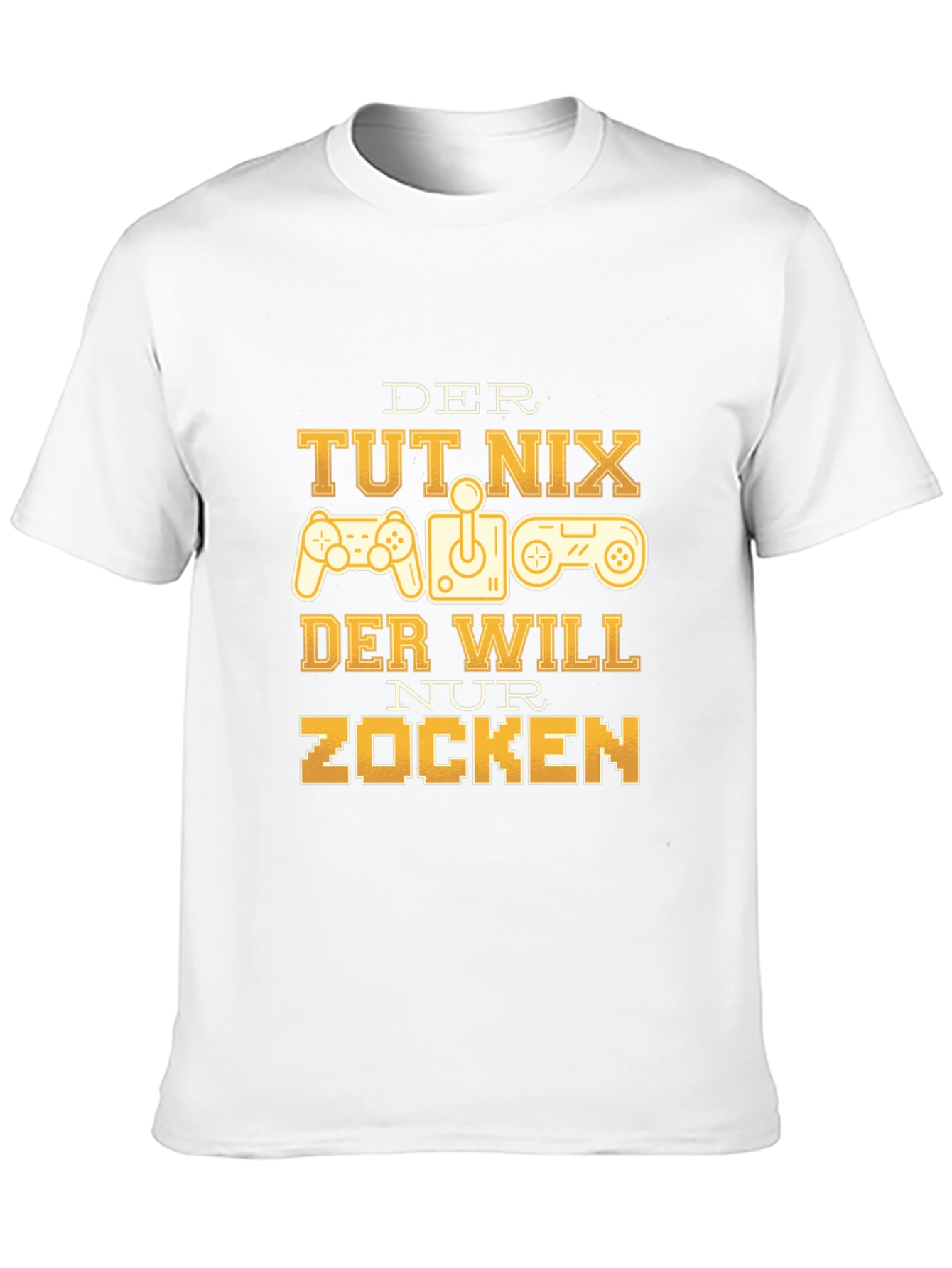 Gamer T-Shirt - Der Will Nur Zocken Graphic Tee