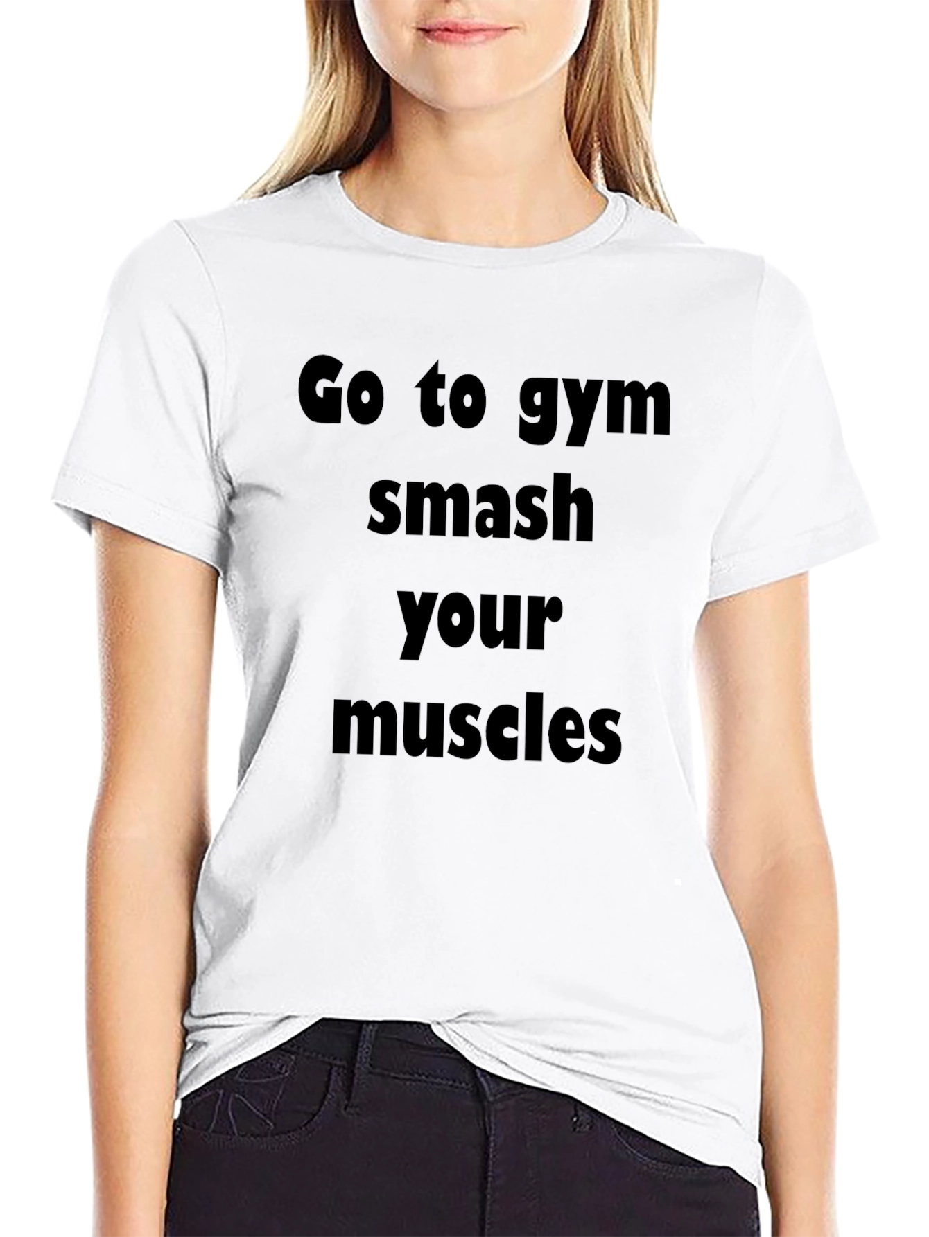 Gym Motivation Tee: Smash Your Muscles