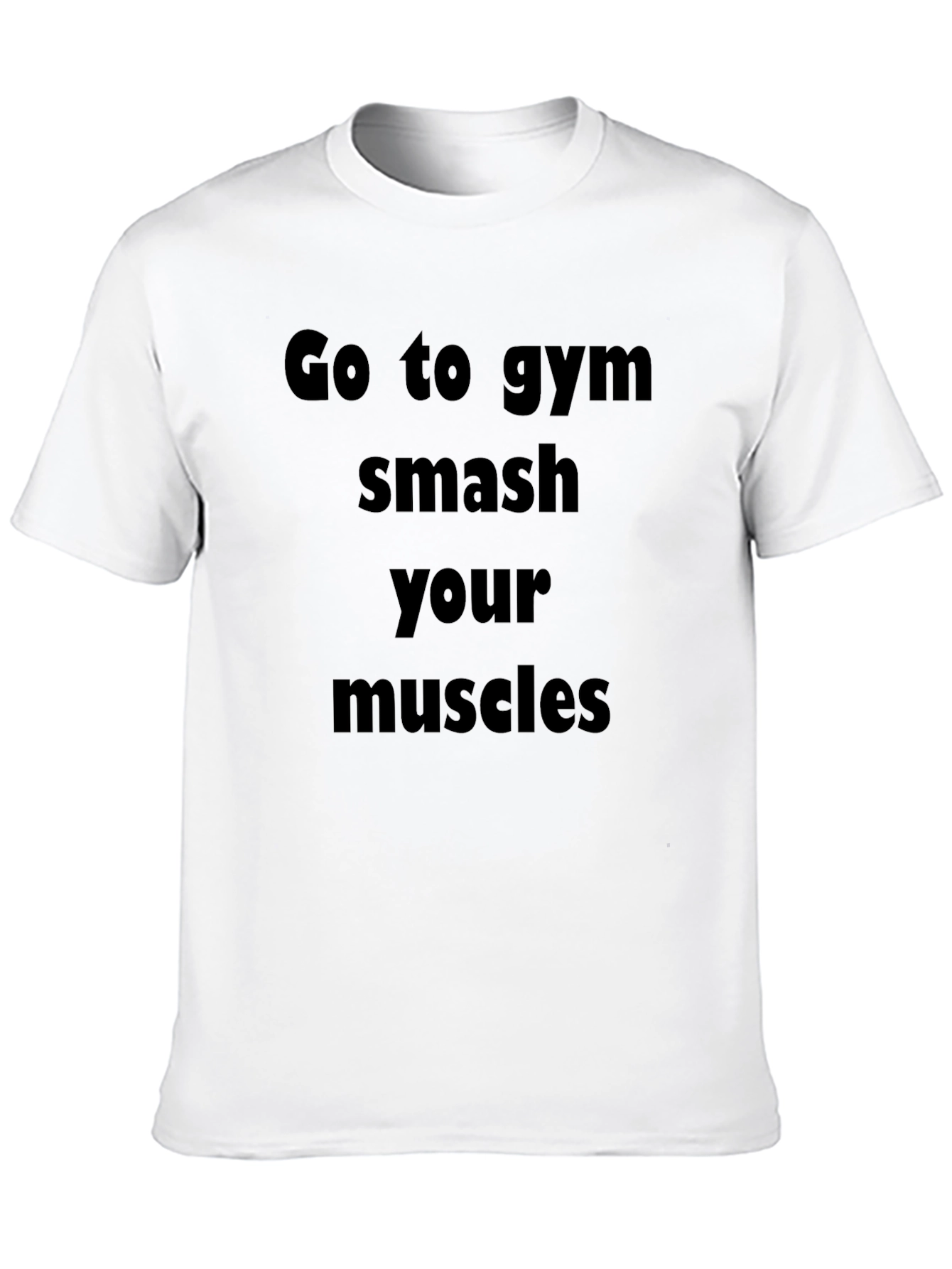 Gym Motivation Tee: Smash Your Muscles