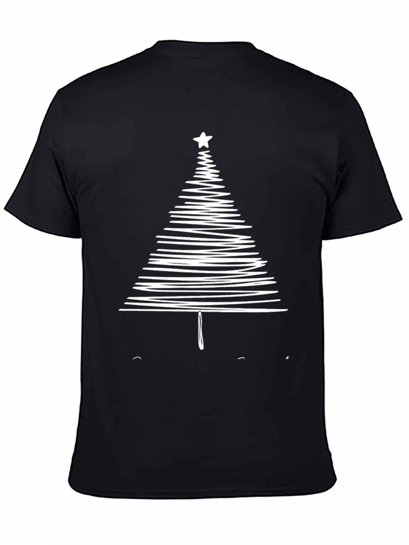 Christmas Tree Graphic Tee - Holiday Style