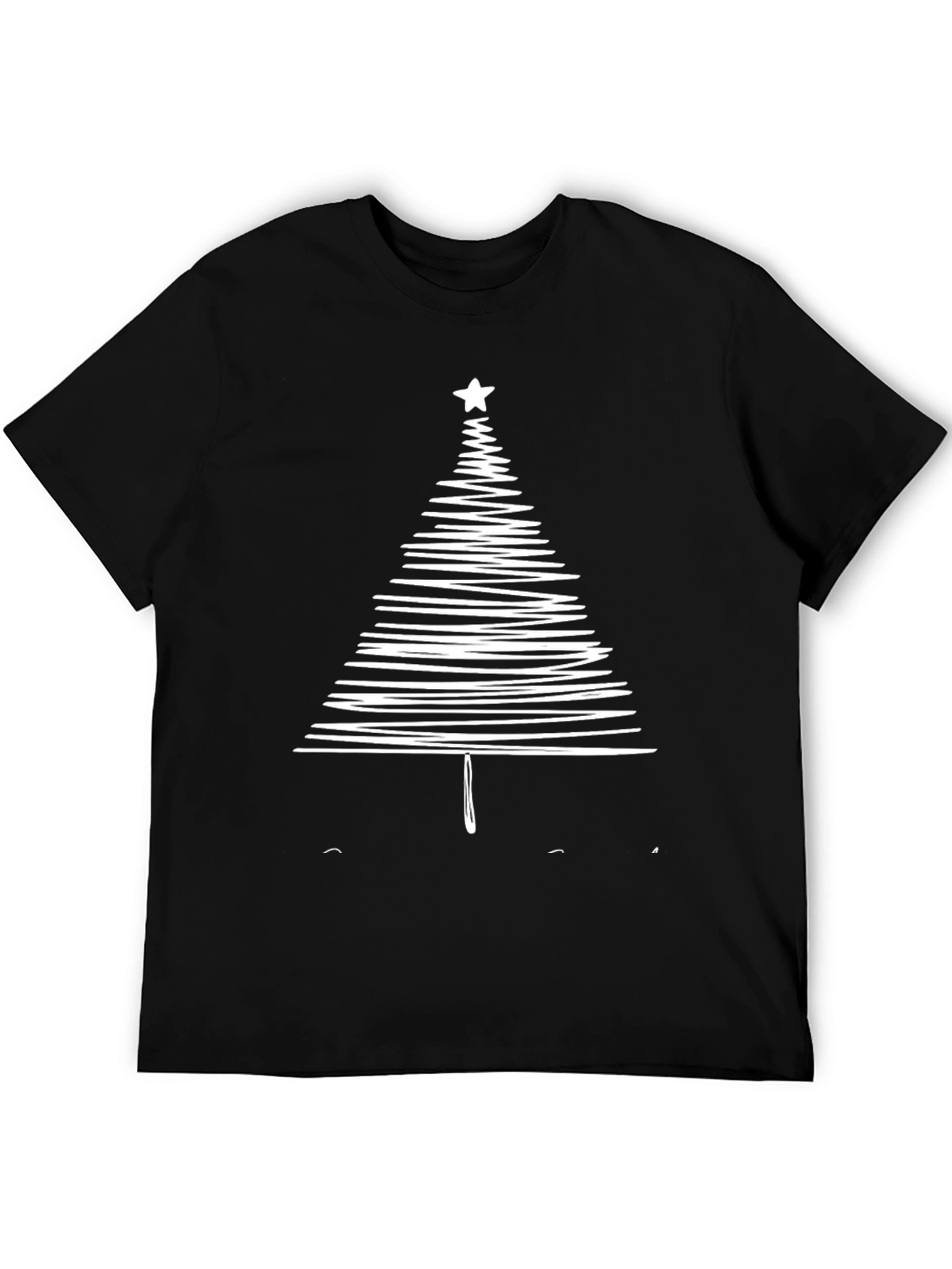 Christmas Tree Graphic Tee - Holiday Style