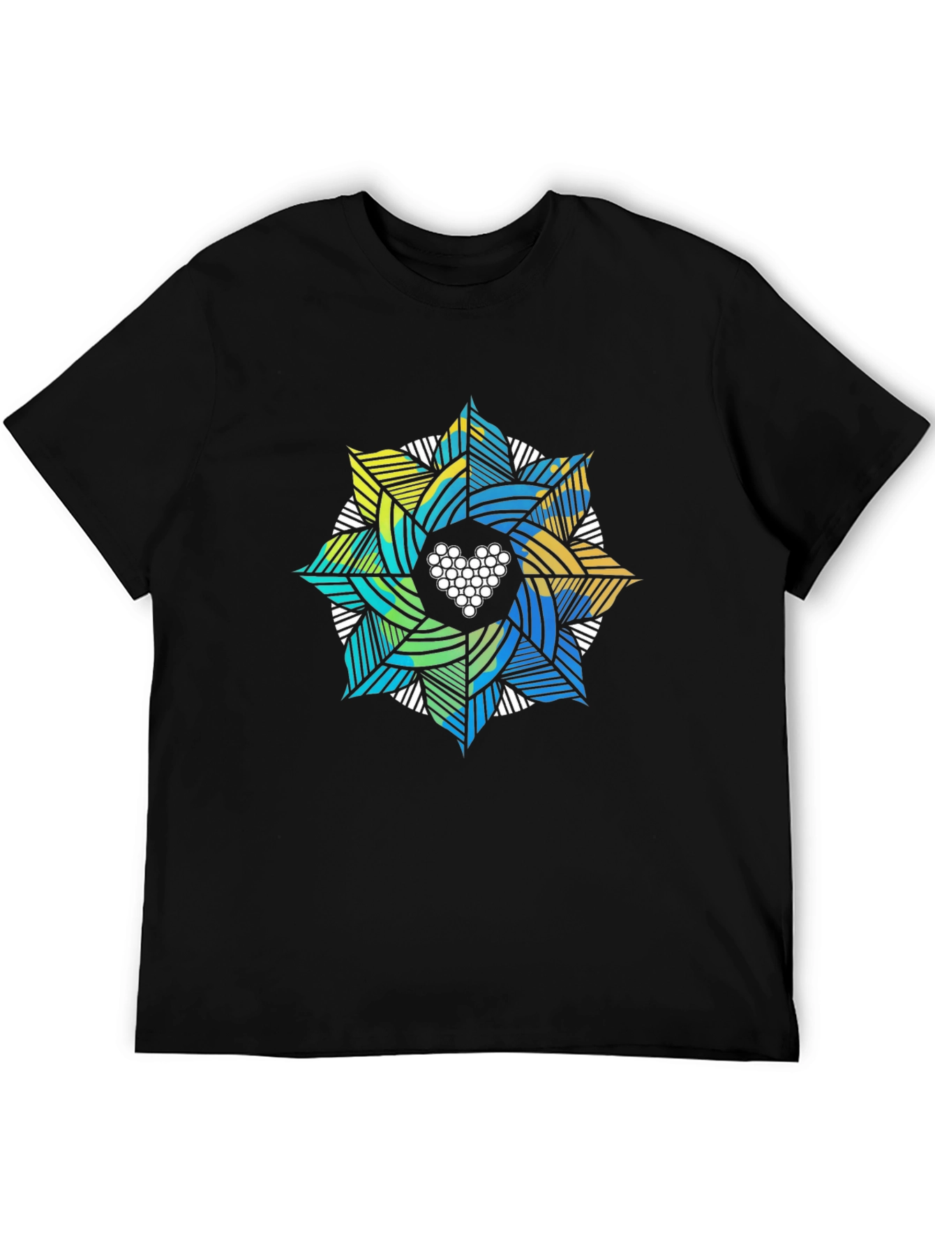 Billiard Ball Mandala T-Shirt