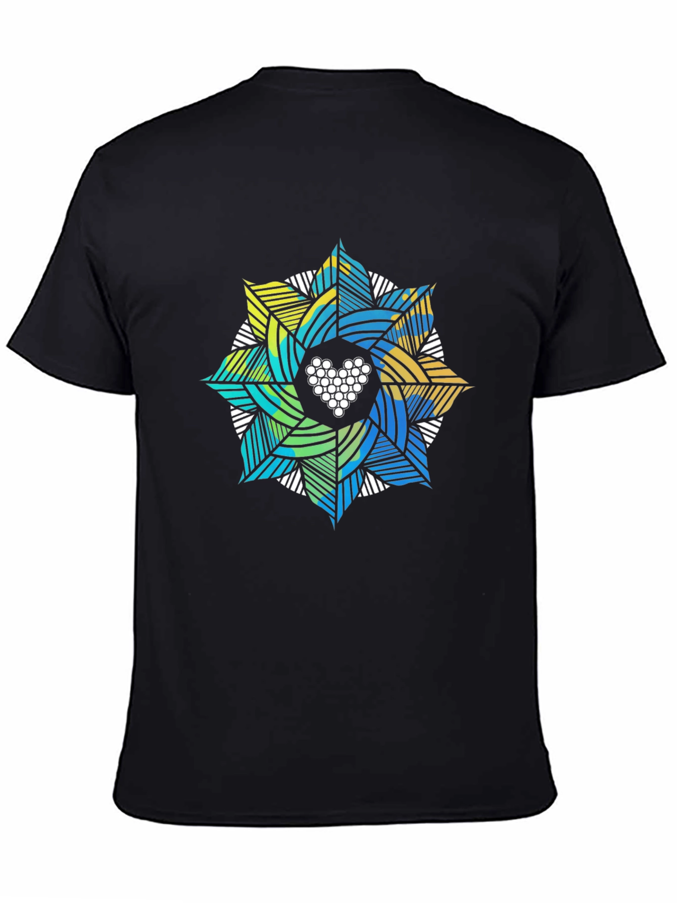 Billiard Ball Mandala T-Shirt