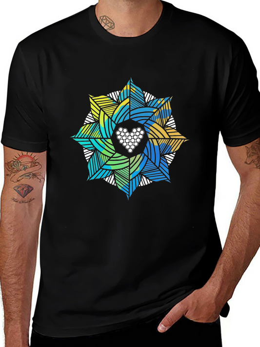 Billiard Ball Mandala T-Shirt