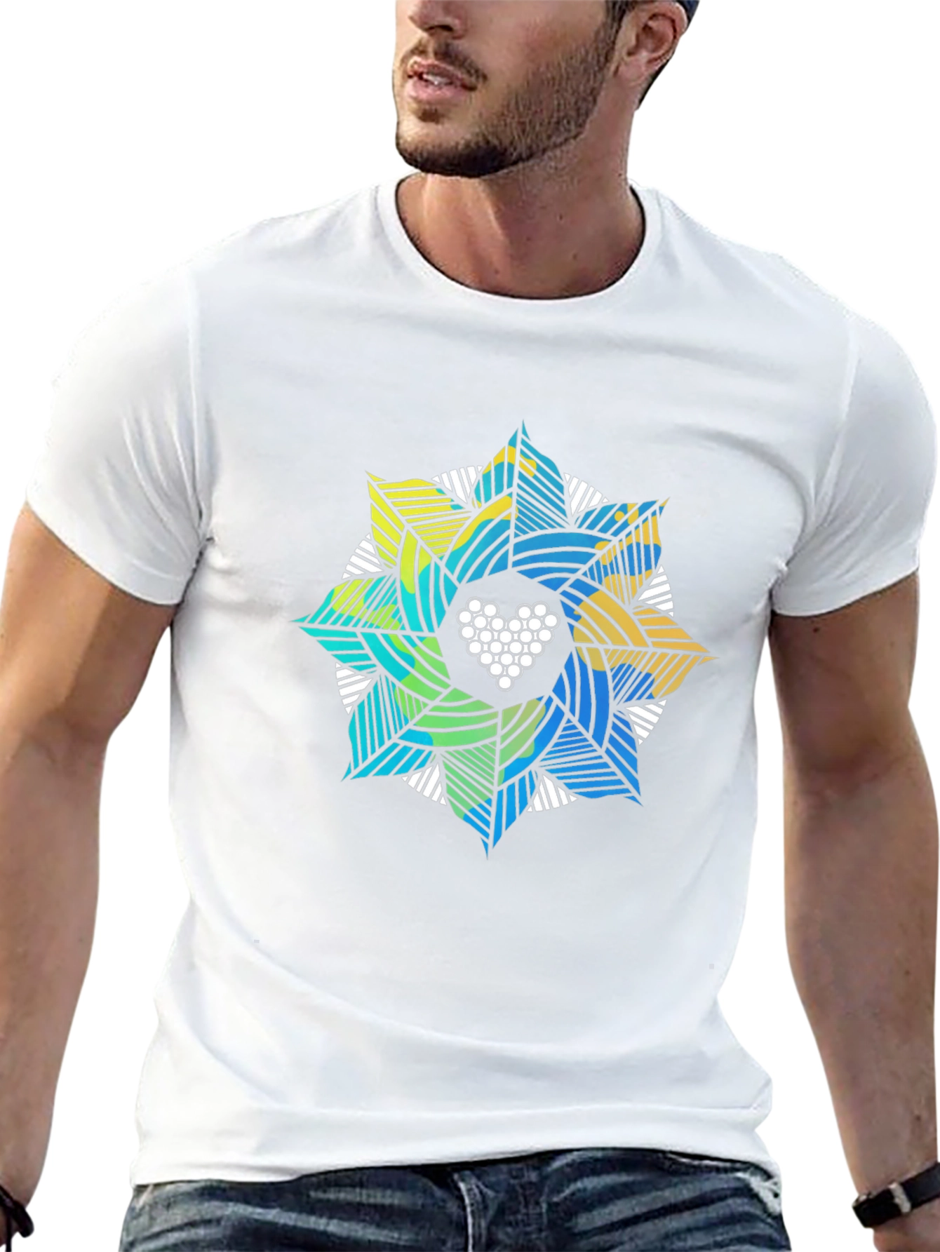 Billiard Ball Mandala T-Shirt