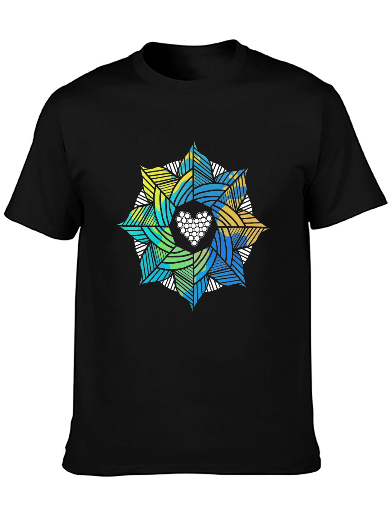 Billiard Ball Mandala T-Shirt