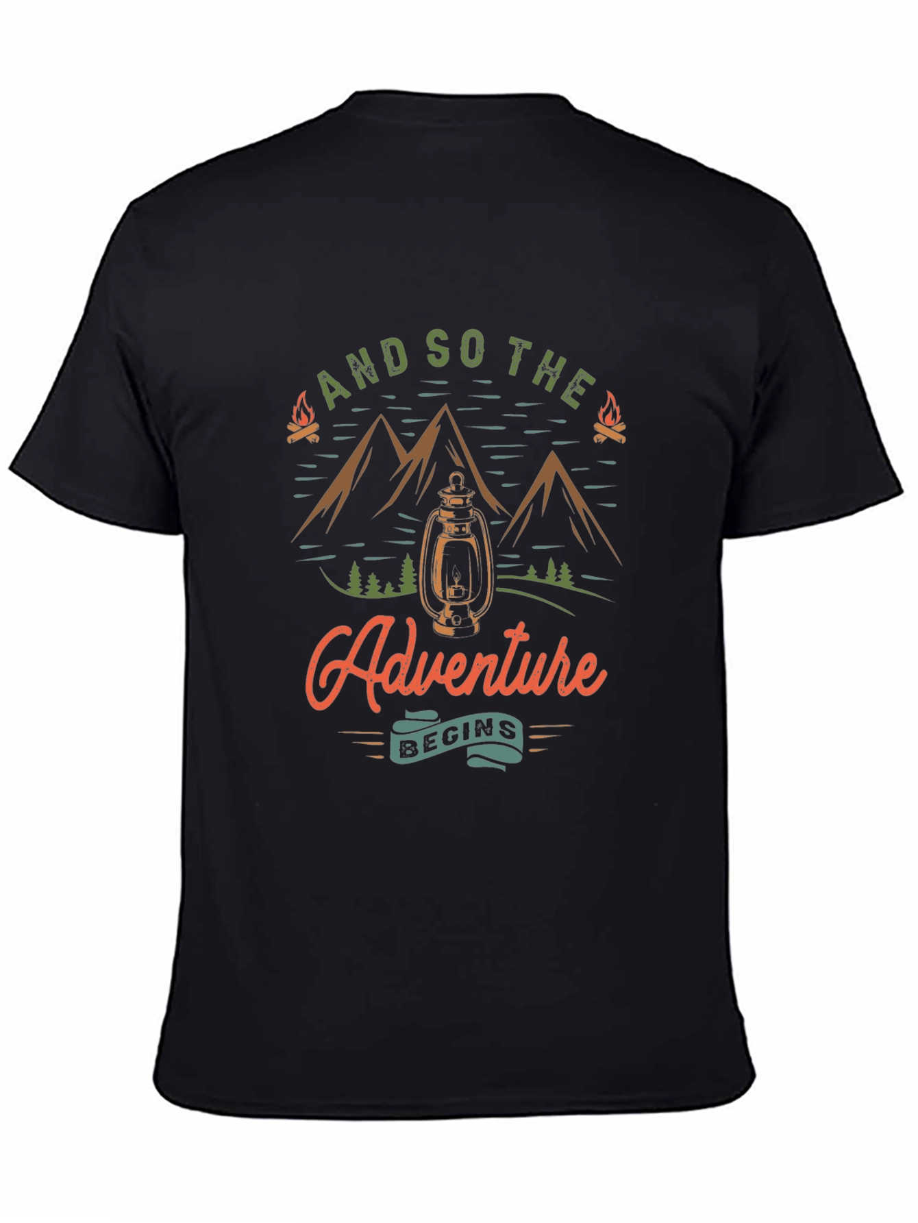 Adventure Begins Graphic T-Shirt