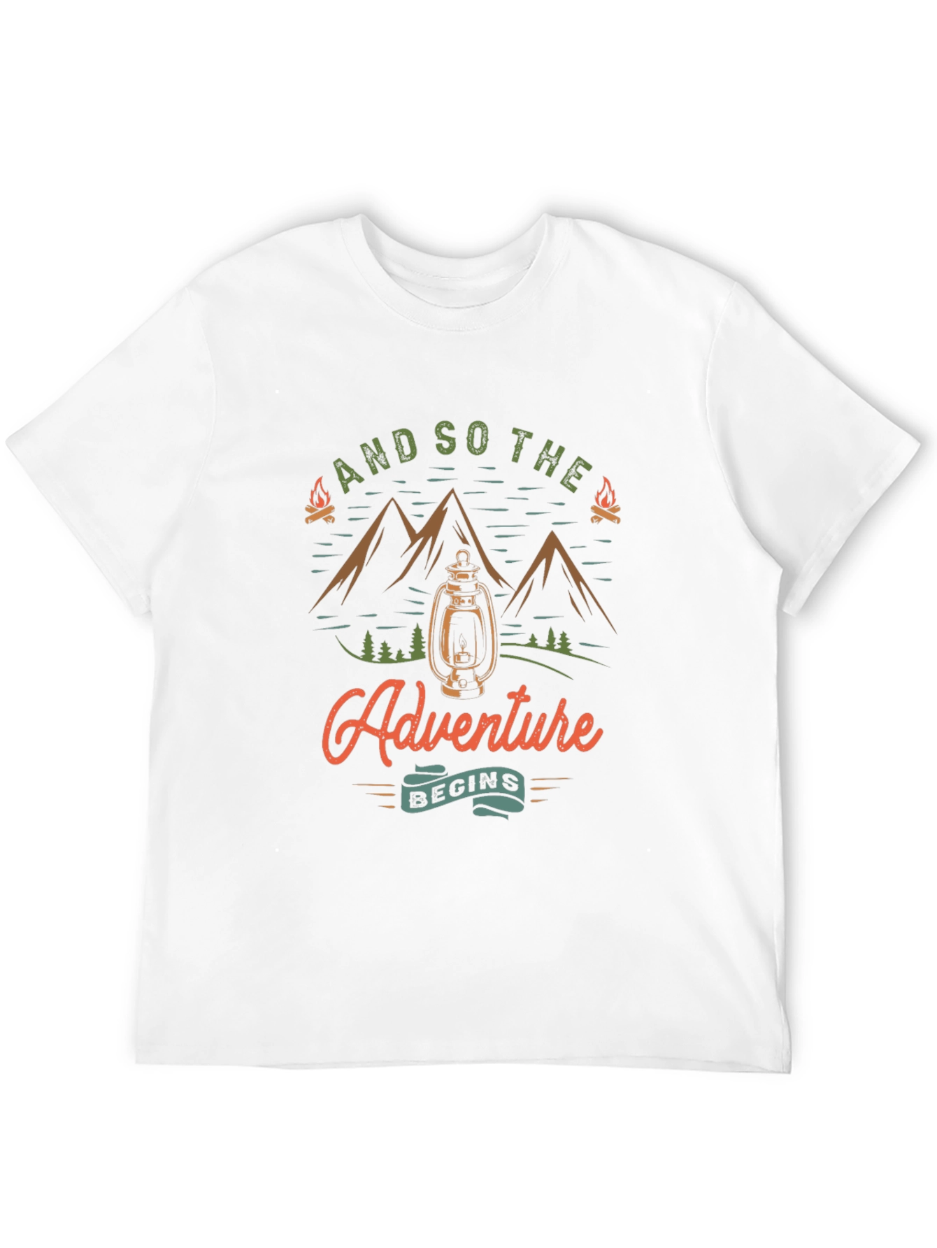 Adventure Begins Graphic T-Shirt