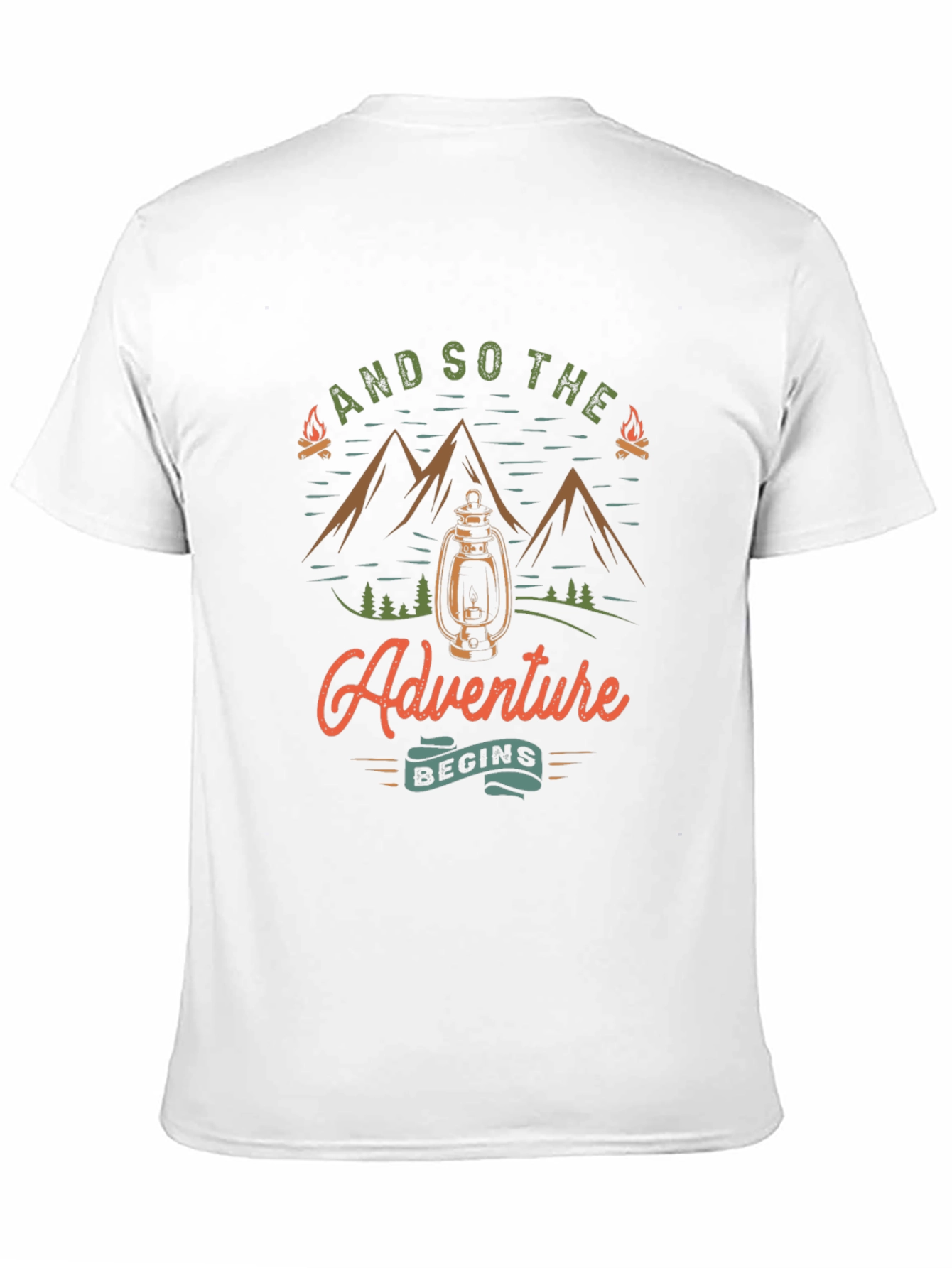 Adventure Begins Graphic T-Shirt
